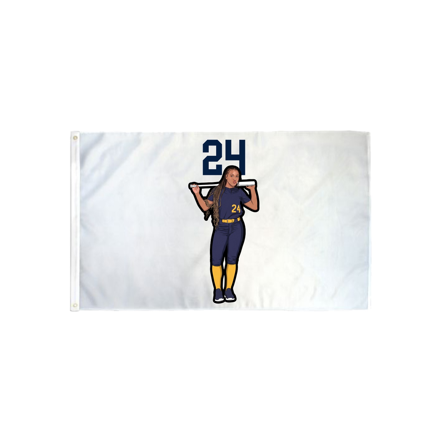 3x5 Flag — Number Top in Classic