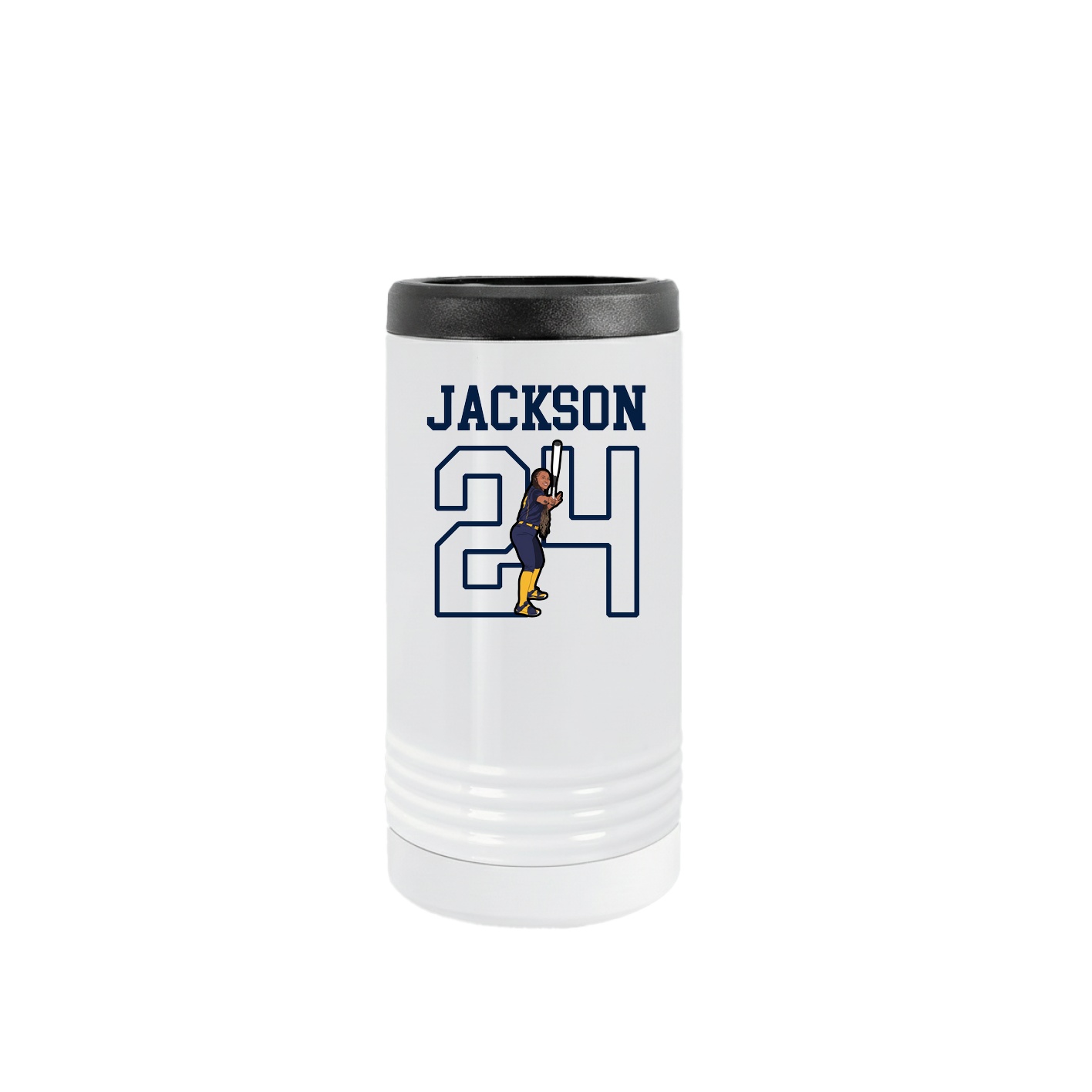 Slim Beverage Holder — Shirsey in White
