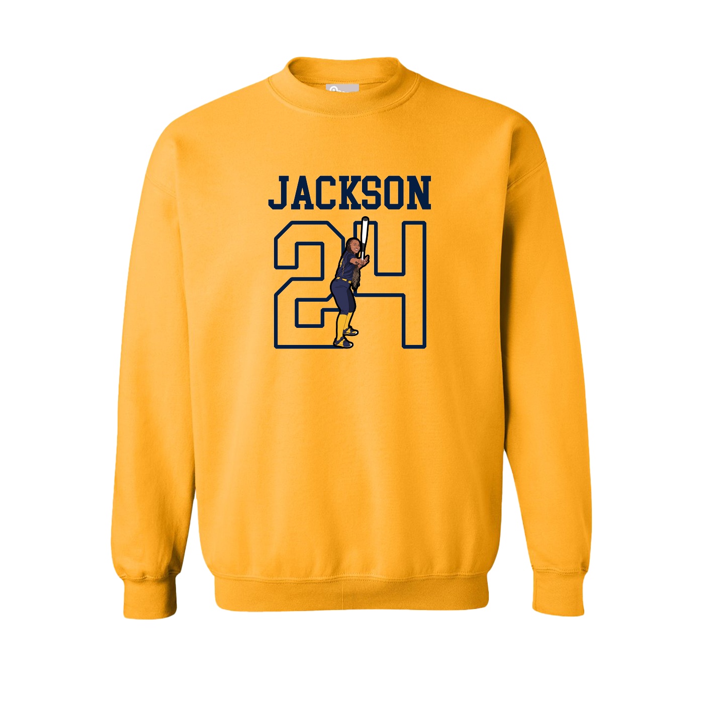 Fleece Crew — Shirsey in Gold