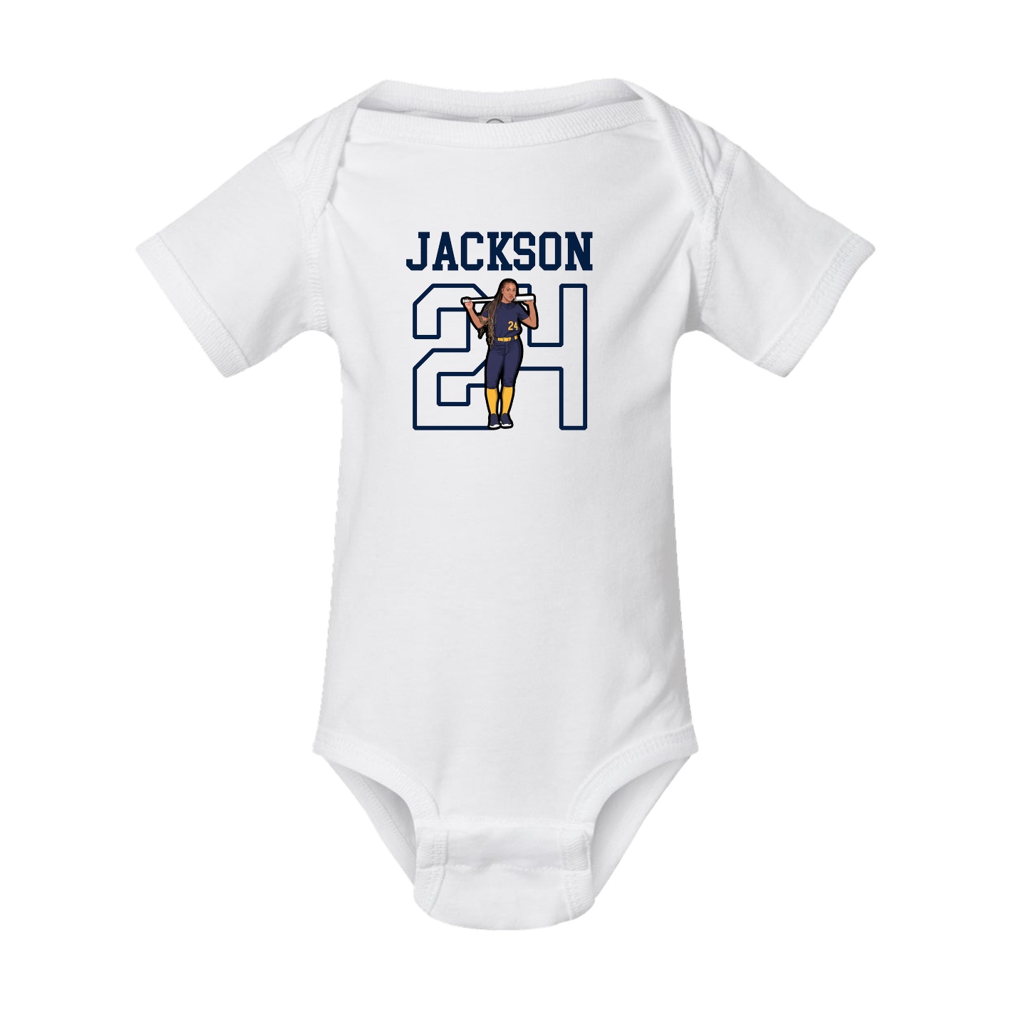 Baby Onesie — Shirsey in White