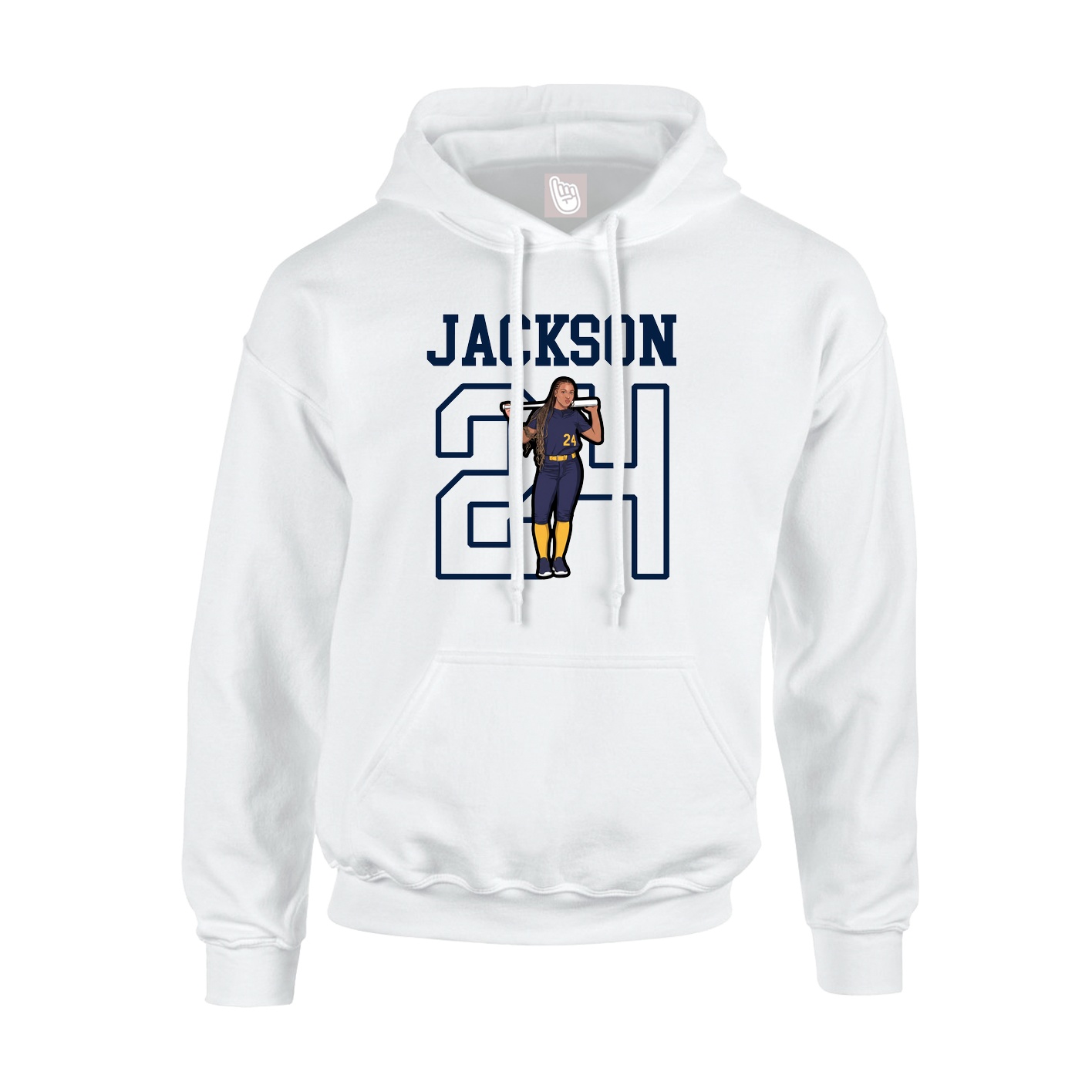 Youth Hoodie — Shirsey in White