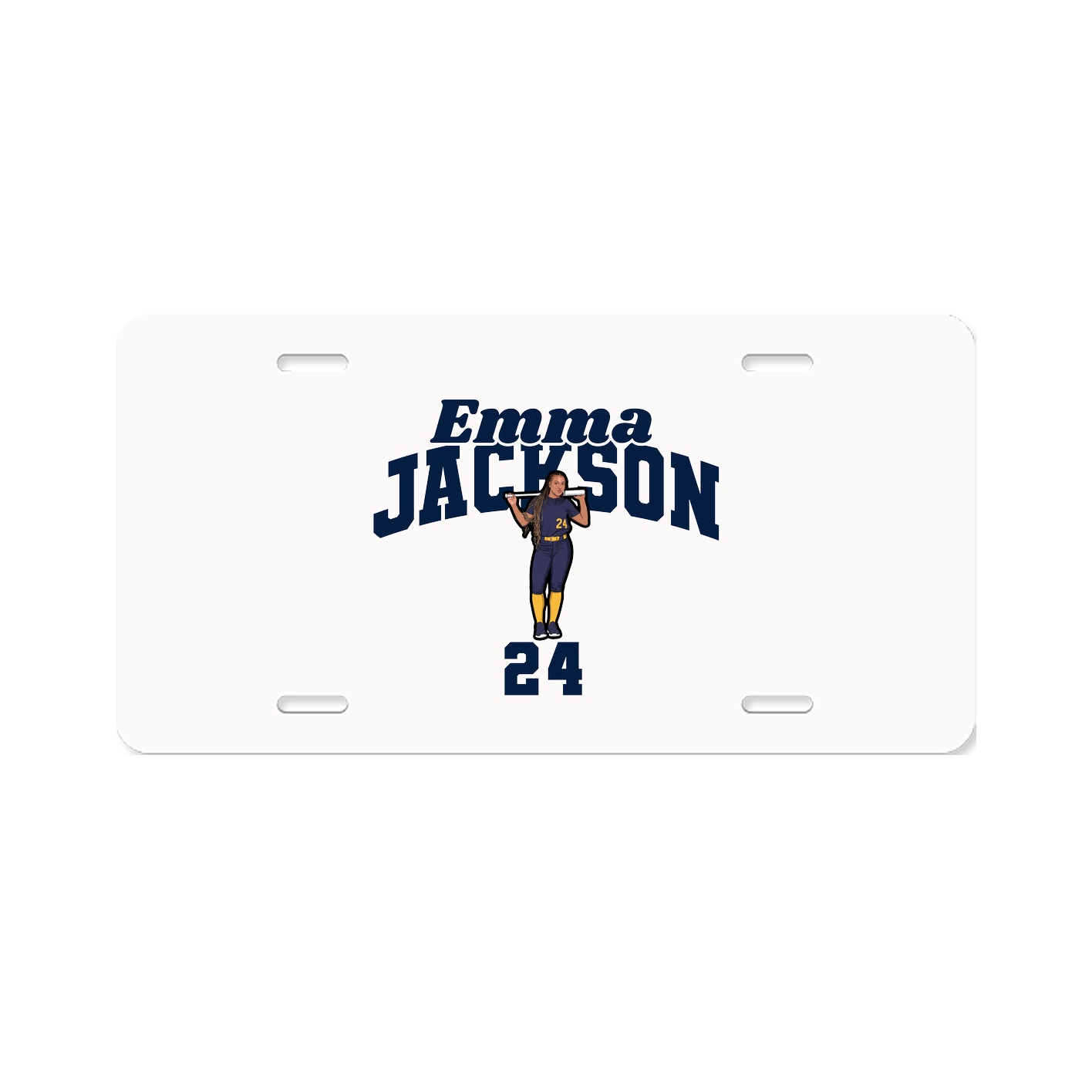 License Plate — Signature Arch in Classic