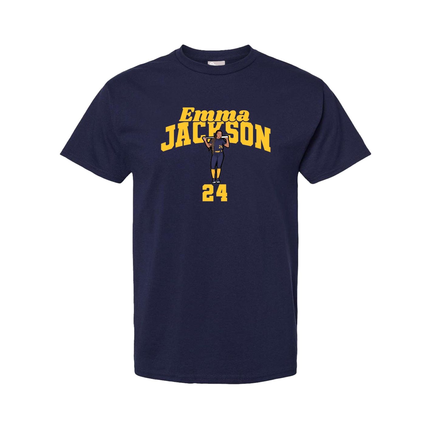 Tee — Signature Arch in Navy