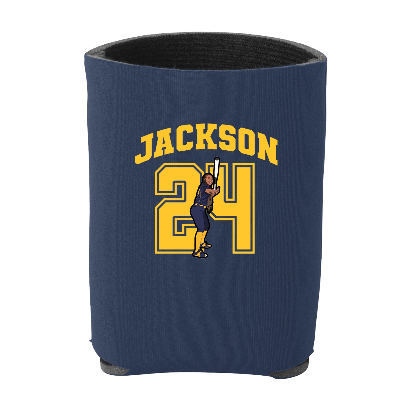 Can Holder — Number in Navy