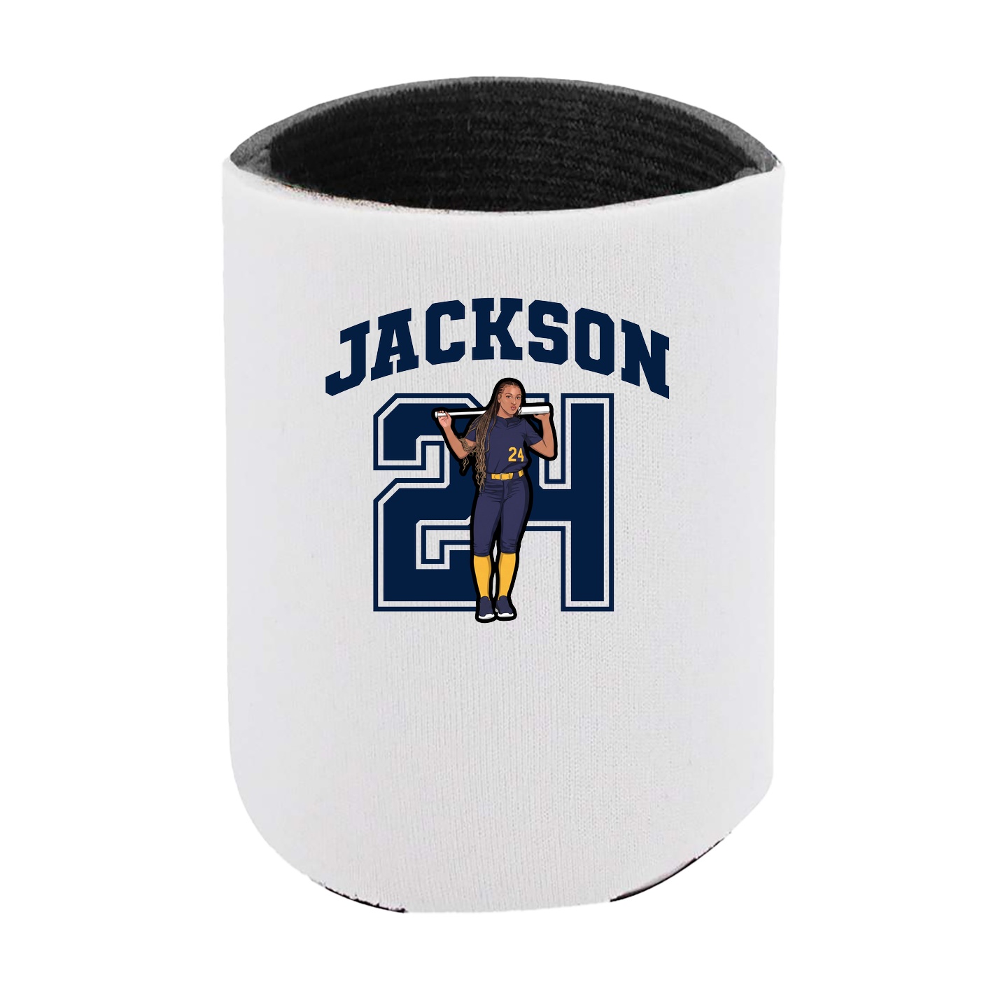 Can Holder — Number in White