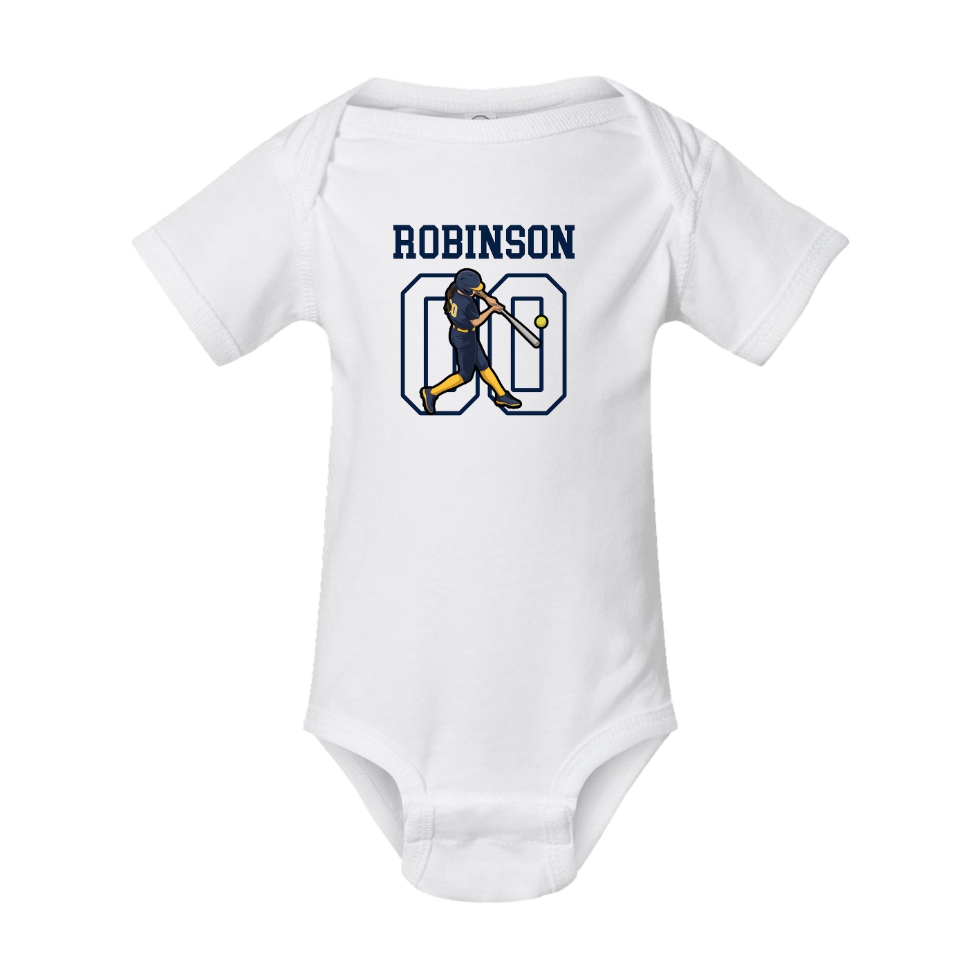 Baby Onesie — Shirsey in White
