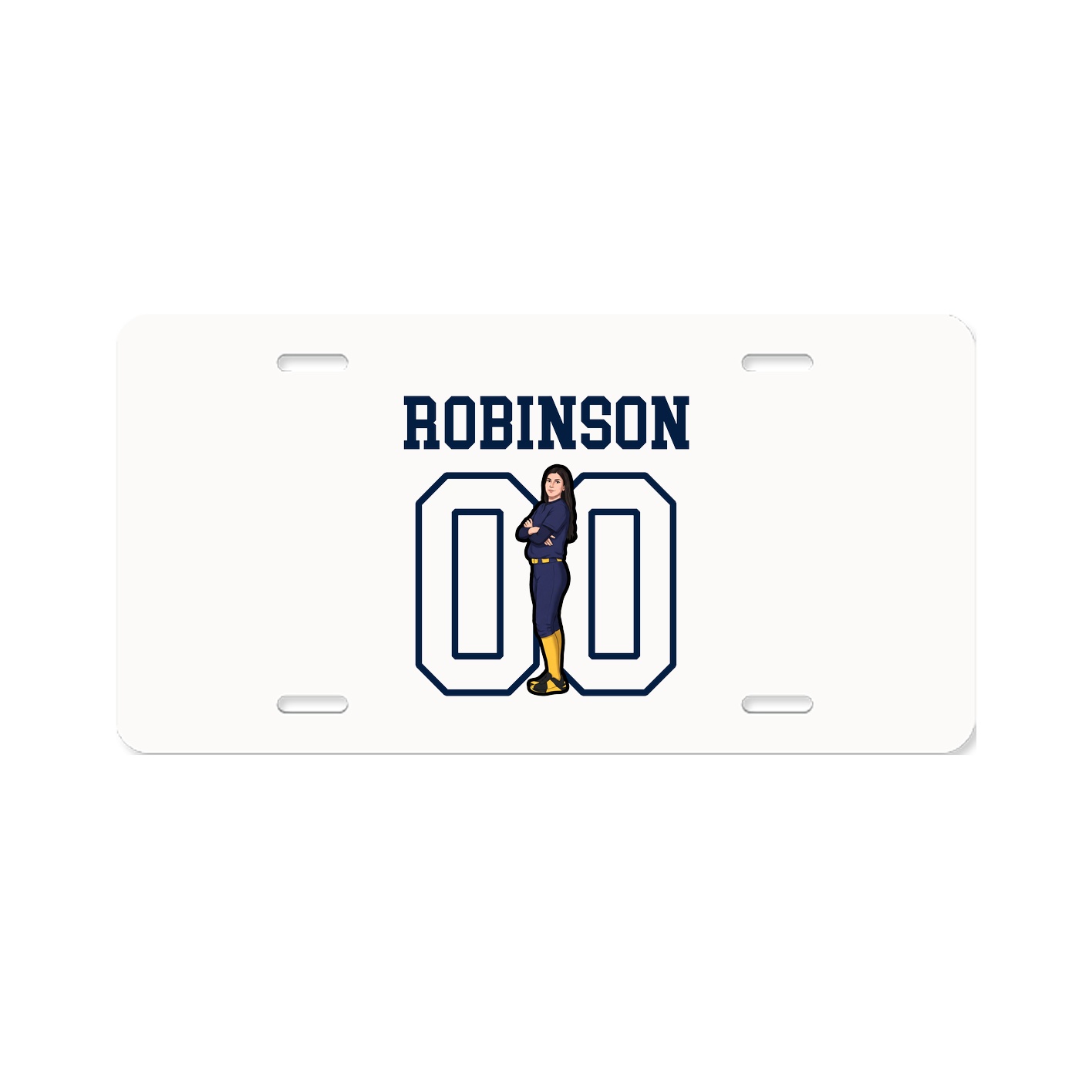 License Plate — Shirsey in Classic