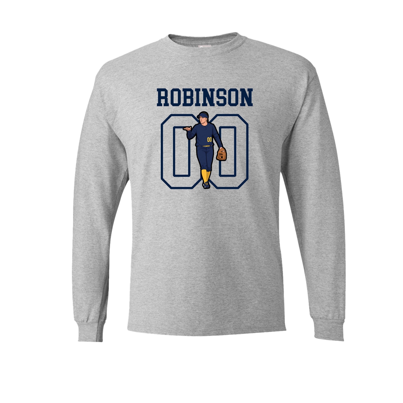 Long Sleeve Tee — Shirsey in Grey