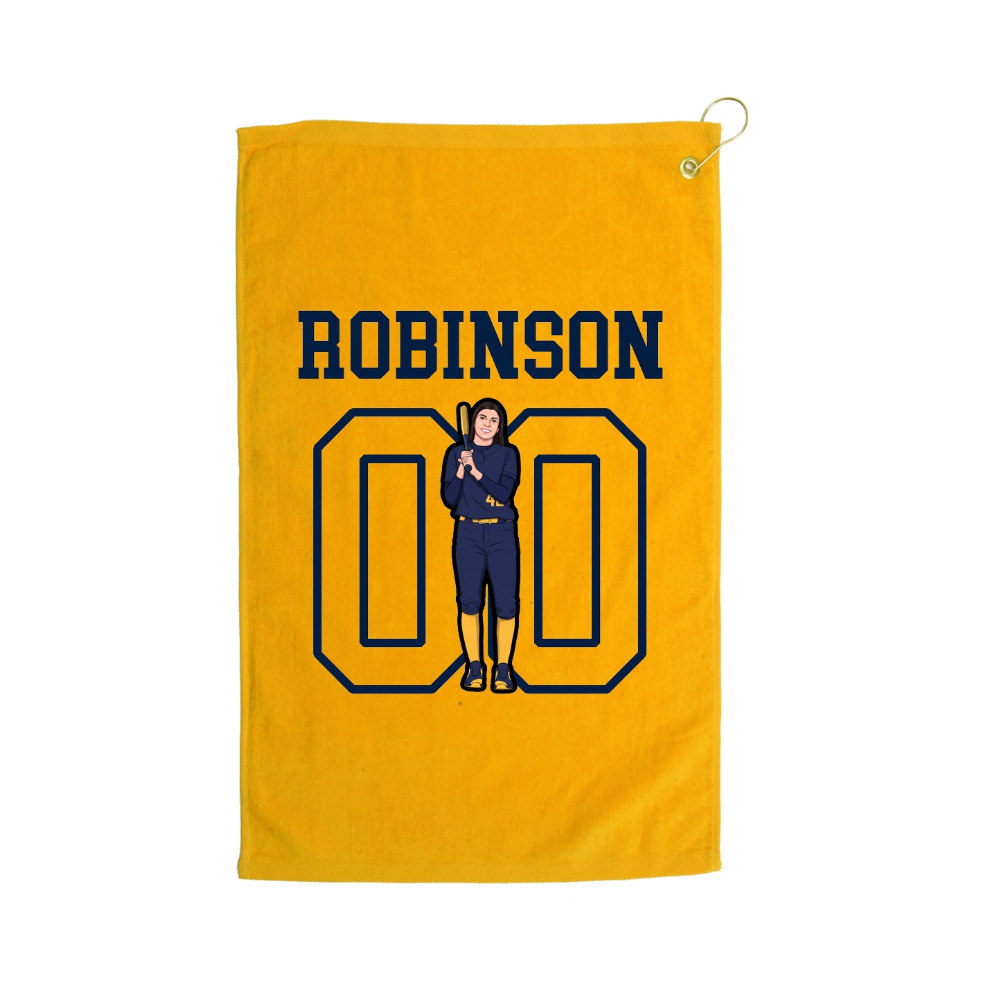 Golf Towel — Shirsey in Gold