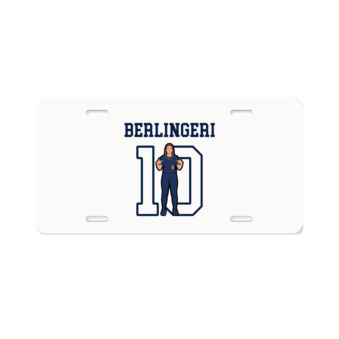 License Plate — Shirsey in Classic