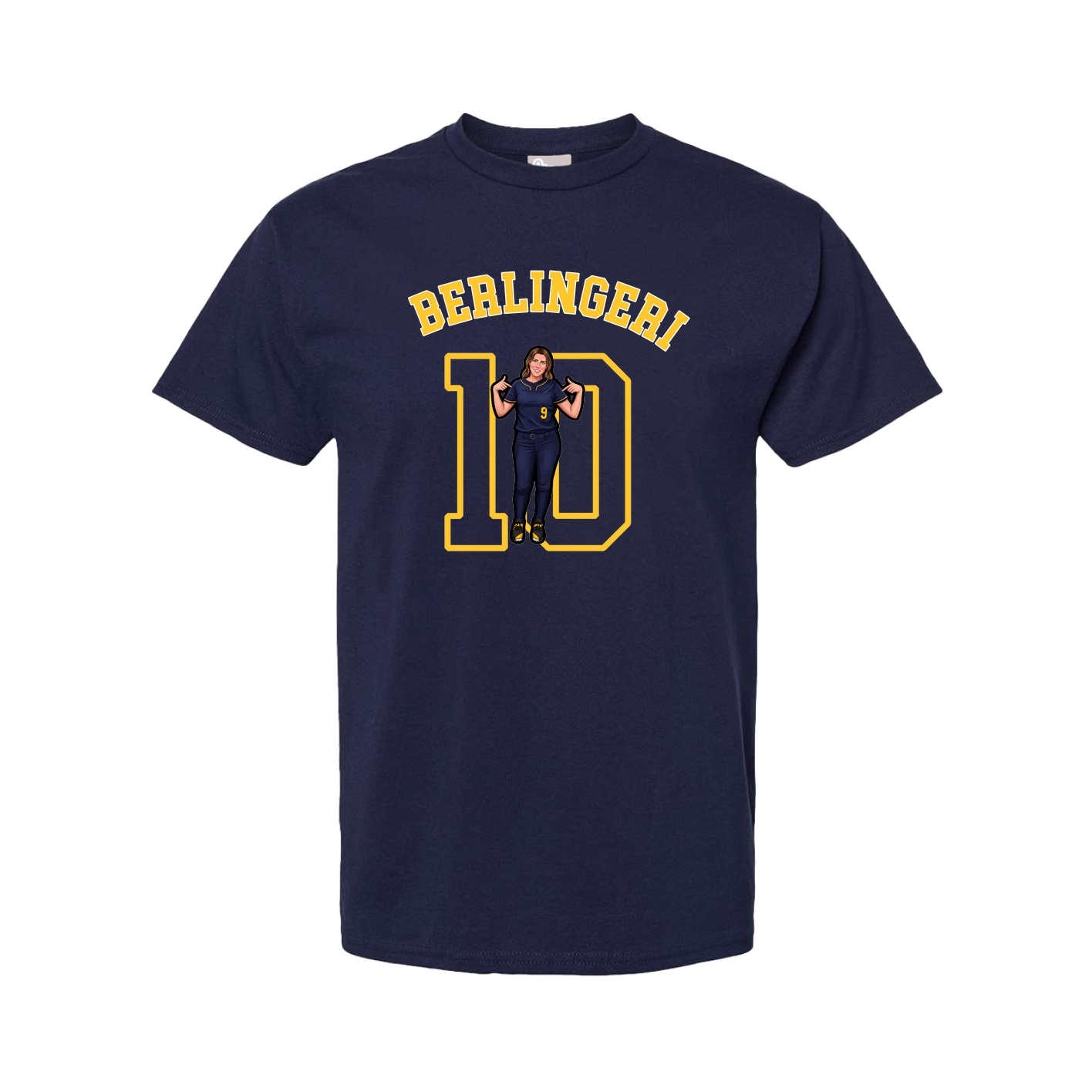 Youth Tee — Shirsey Arch in Navy