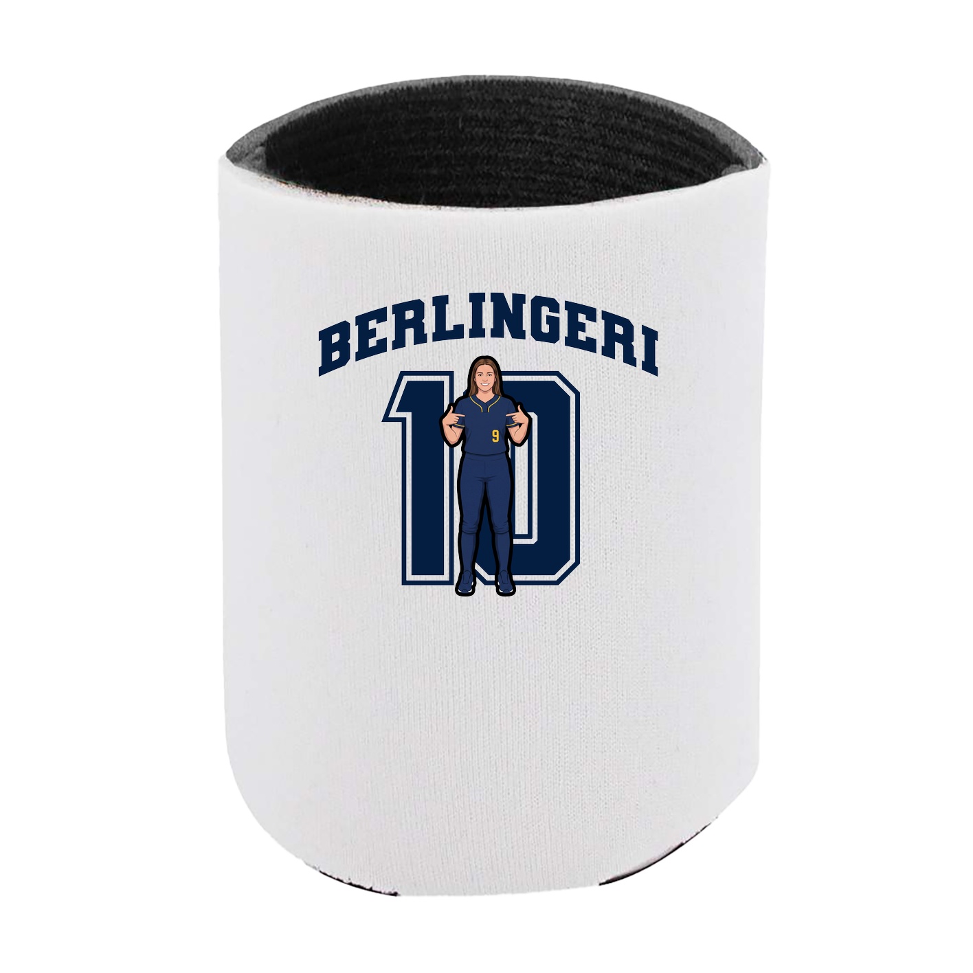 Can Holder — Number in White