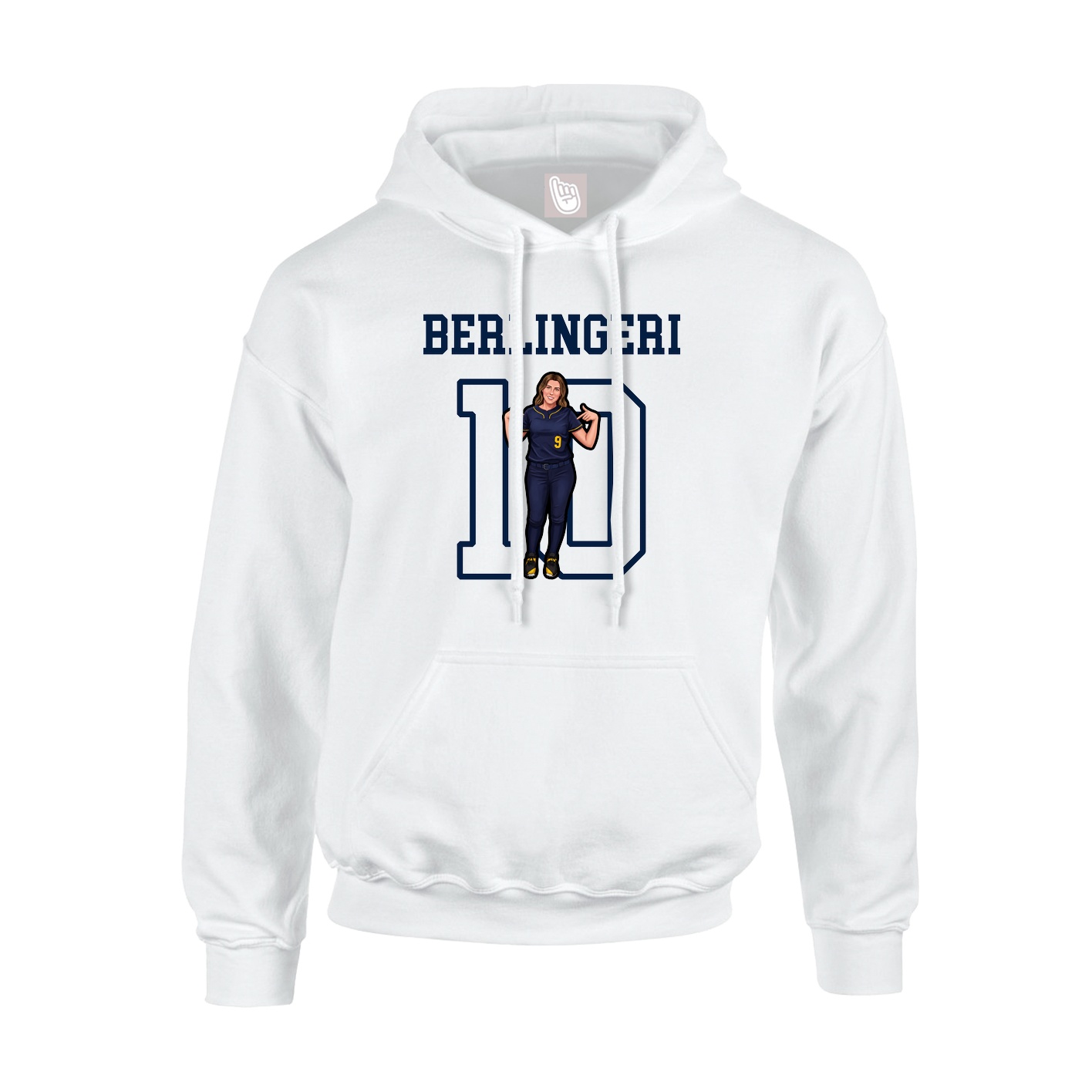 Youth Hoodie — Shirsey in White