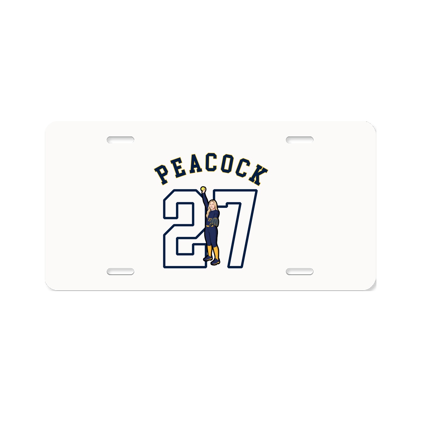 License Plate — Shirsey Arch in Classic