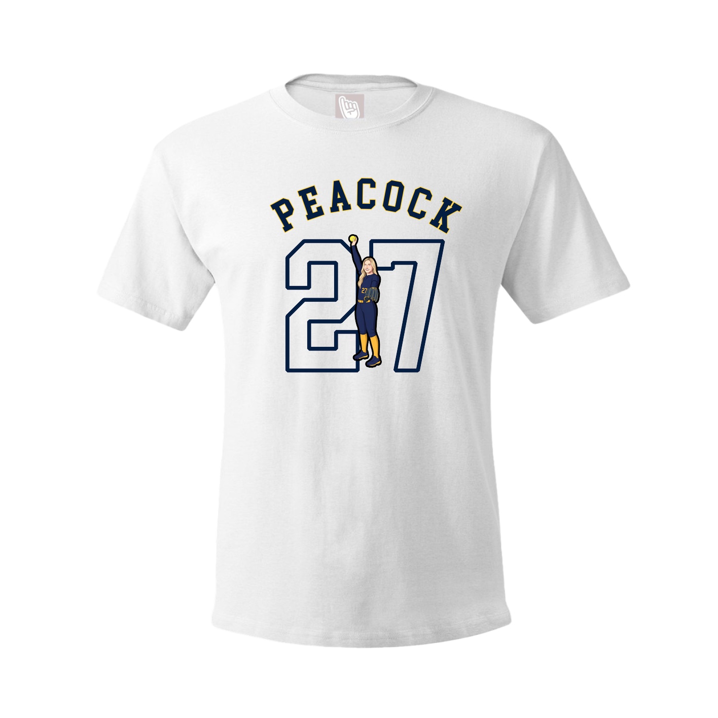 Tee — Shirsey Arch in White