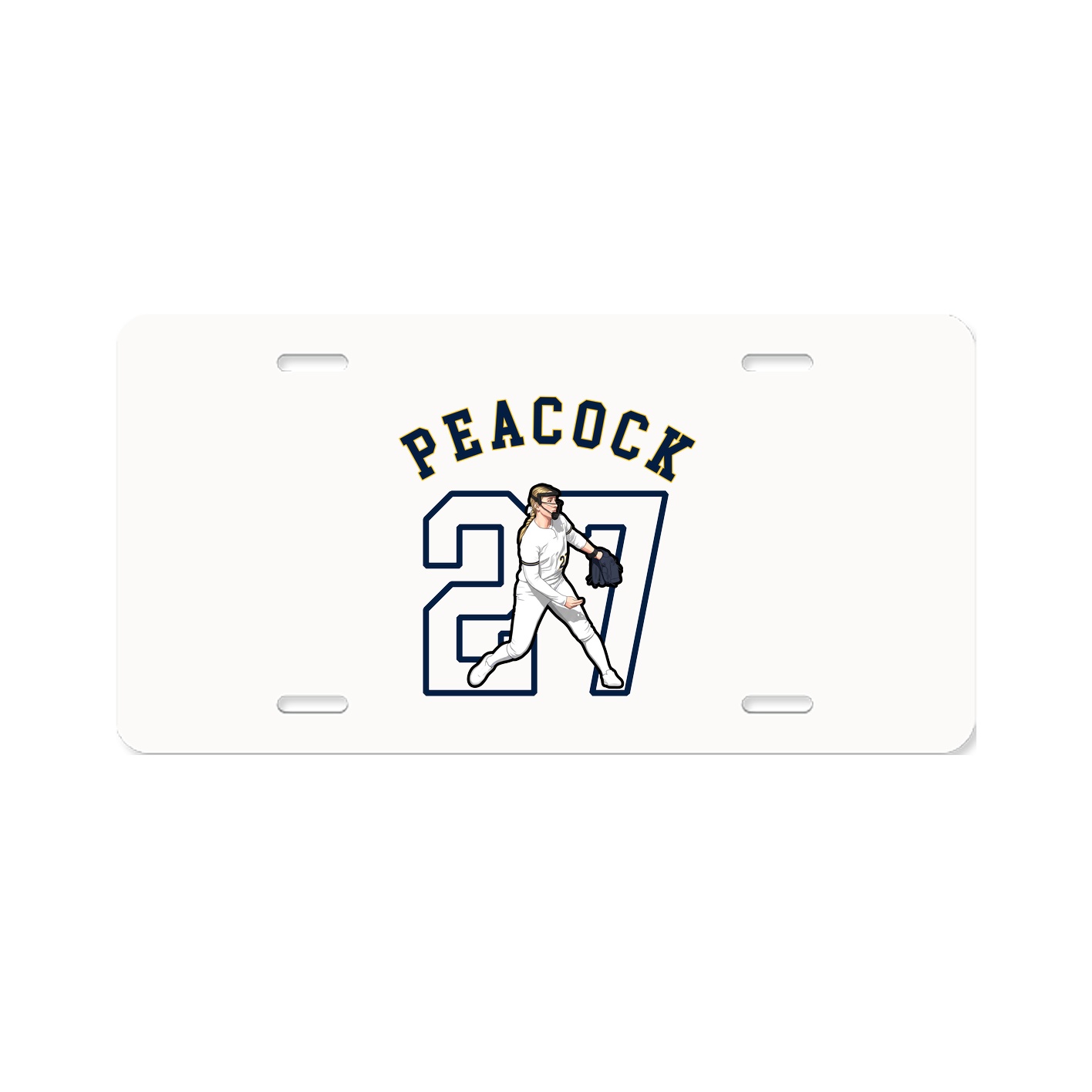 License Plate — Shirsey Arch in Classic