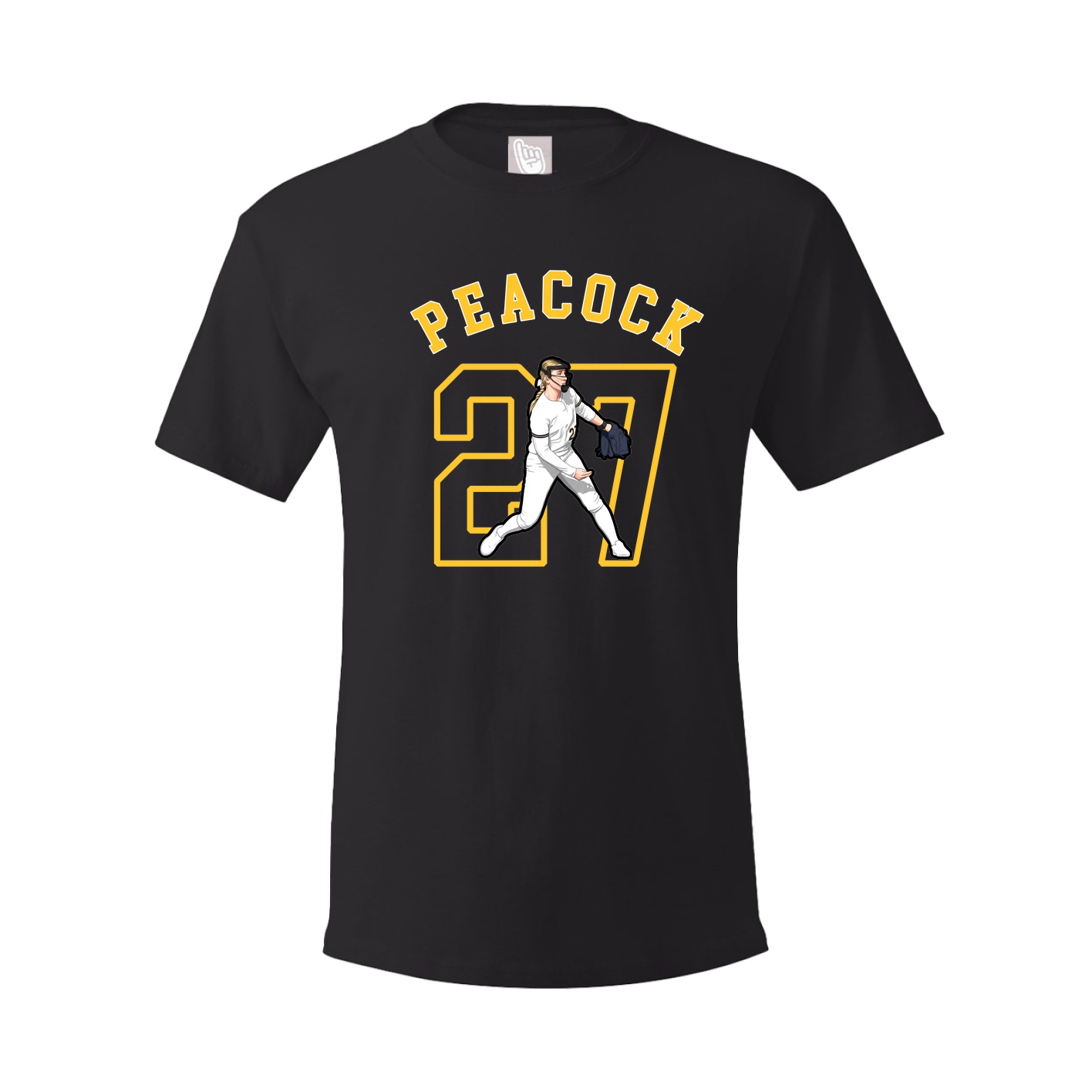 Youth Tee — Shirsey Arch in Black