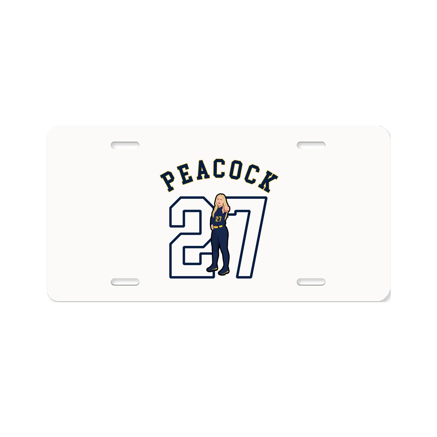 License Plate — Shirsey Arch in Classic