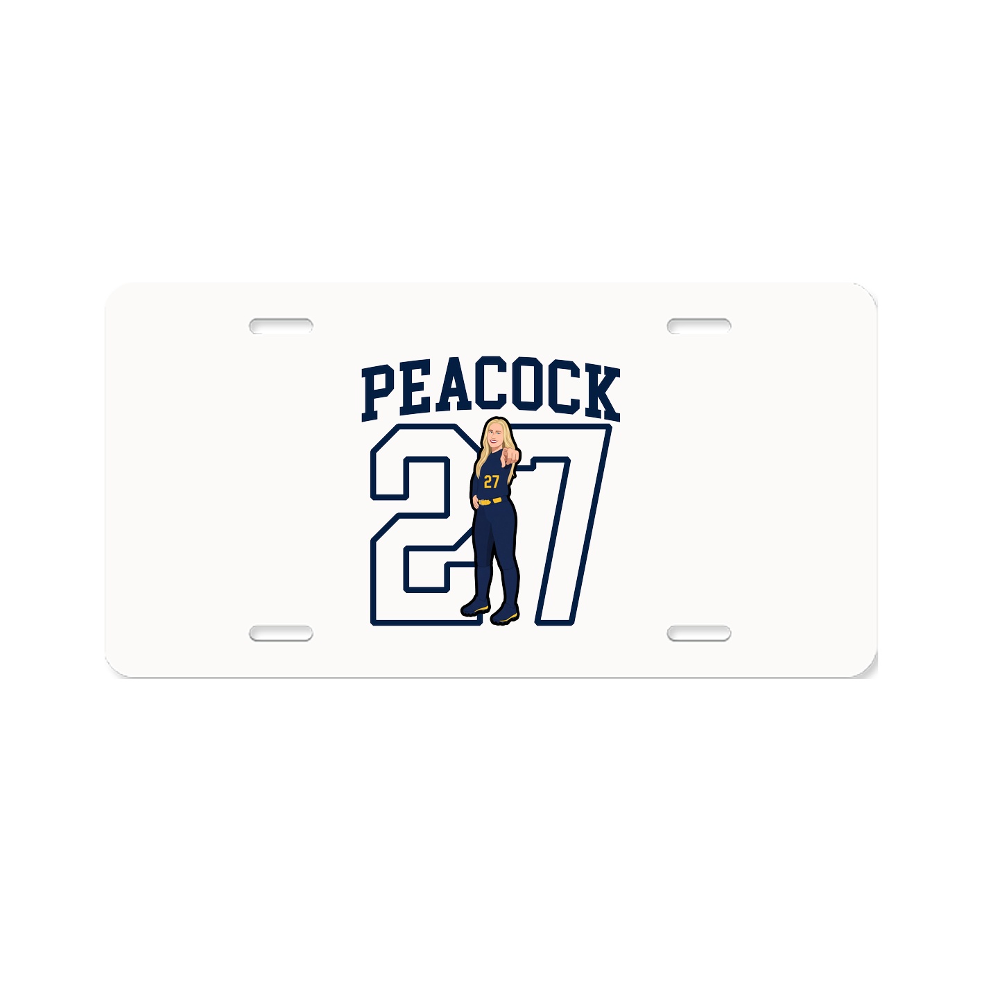 License Plate — Shirsey in Classic