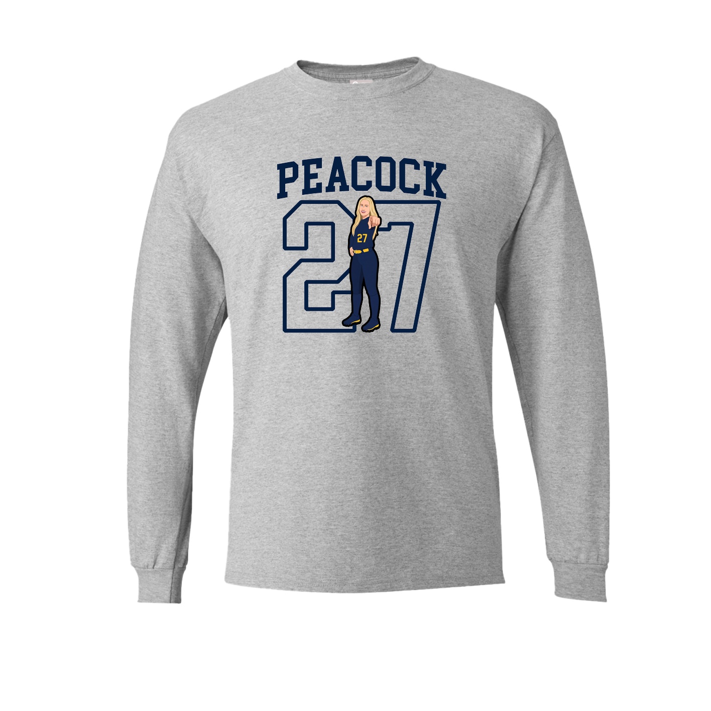 Long Sleeve Tee — Shirsey in Grey