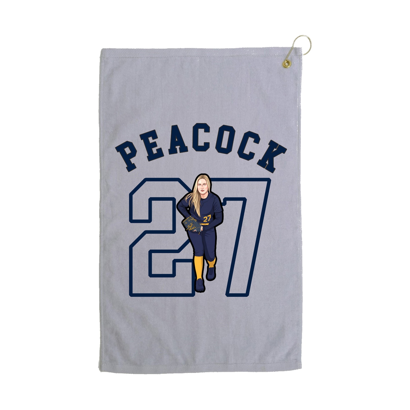 Golf Towel — Shirsey Arch in Grey