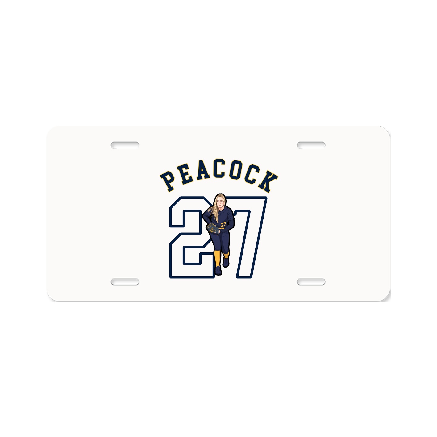 License Plate — Shirsey Arch in Classic