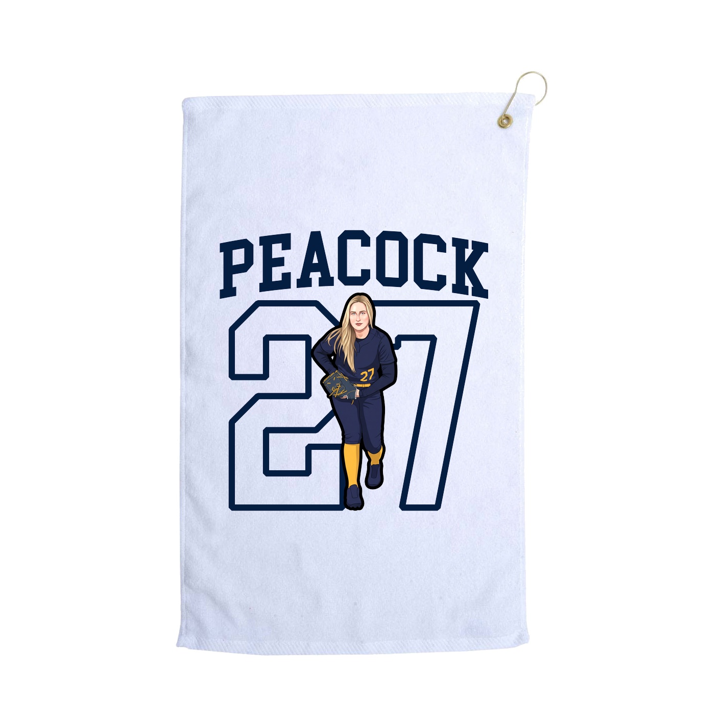 Golf Towel — Shirsey in White