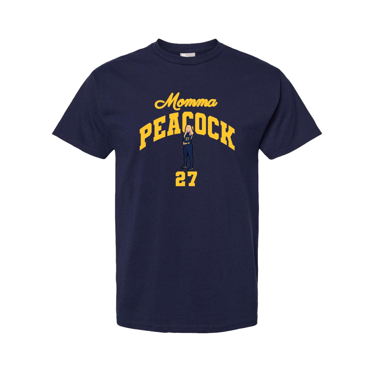 Youth Tee — Mothers Day Arch in Navy
