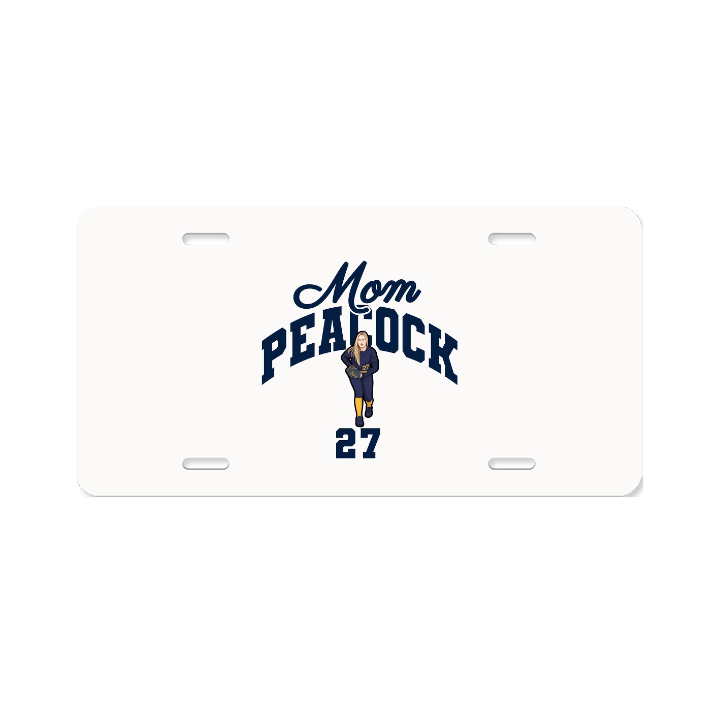 License Plate — Mothers Day Arch in Classic