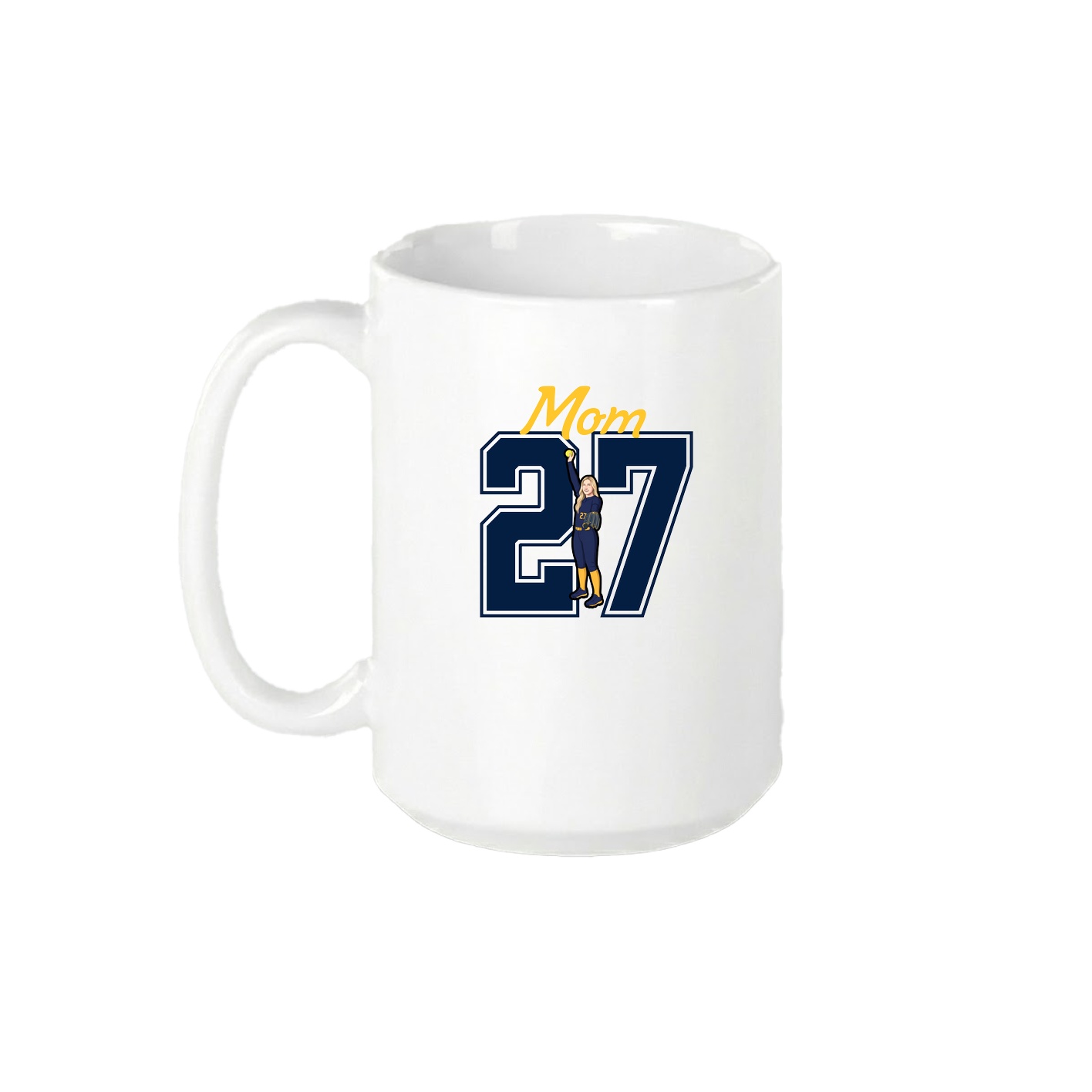 15oz Coffee Mug — Mothers Day Shirsey in White