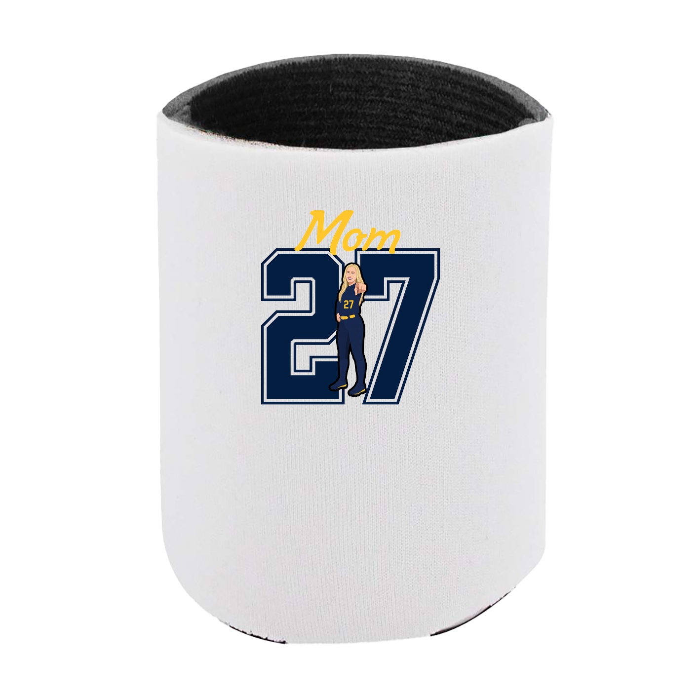 Can Holder — Mothers Day Shirsey in White