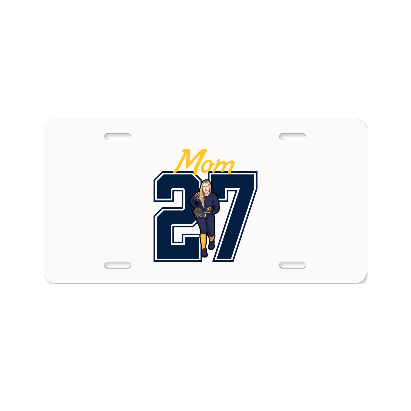 License Plate — Mothers Day Shirsey in Classic