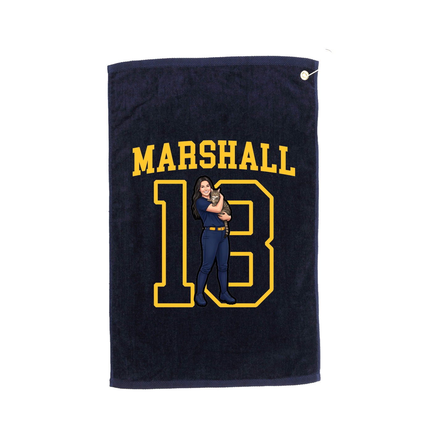 Golf Towel — Shirsey in Navy