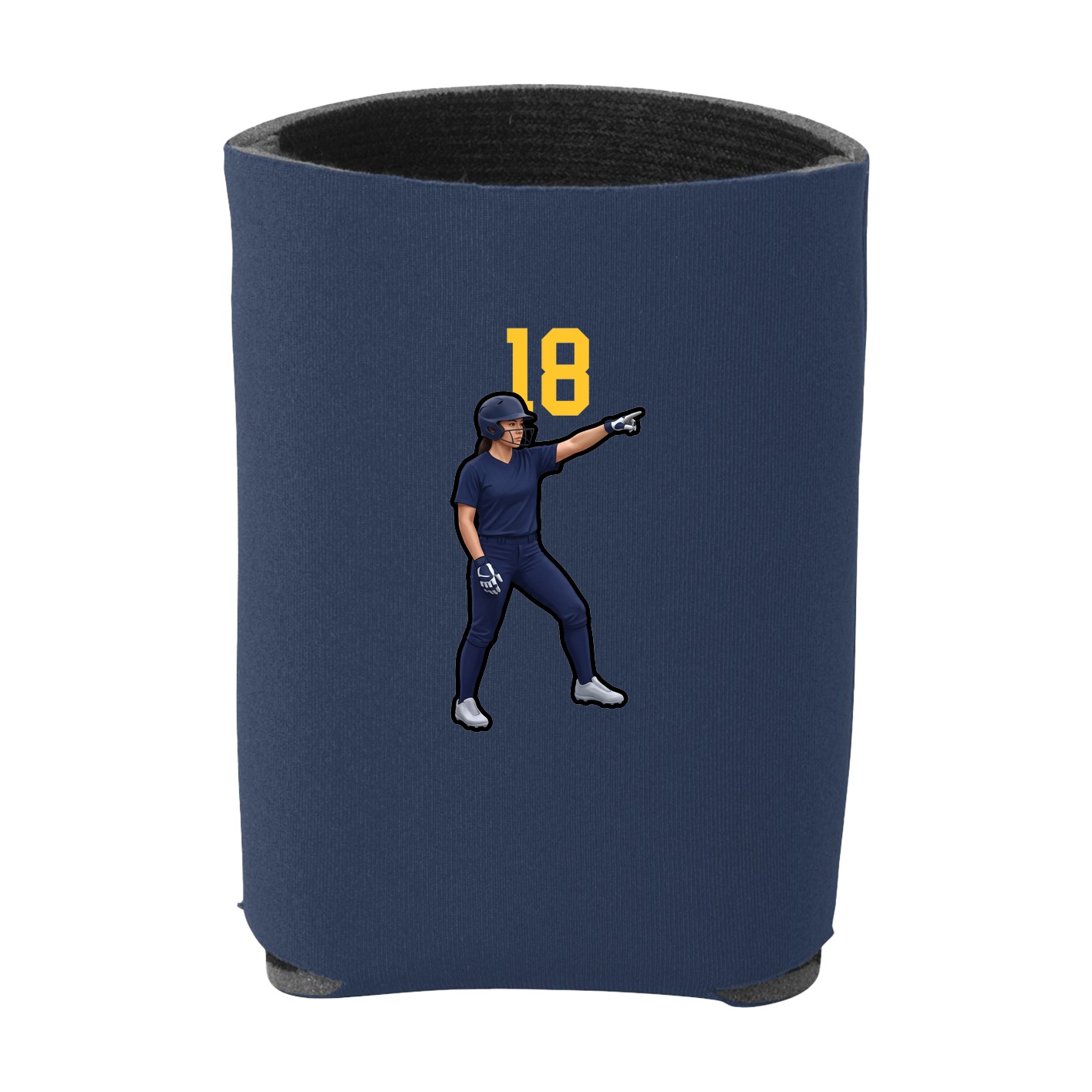 Can Holder — Number Top in Navy