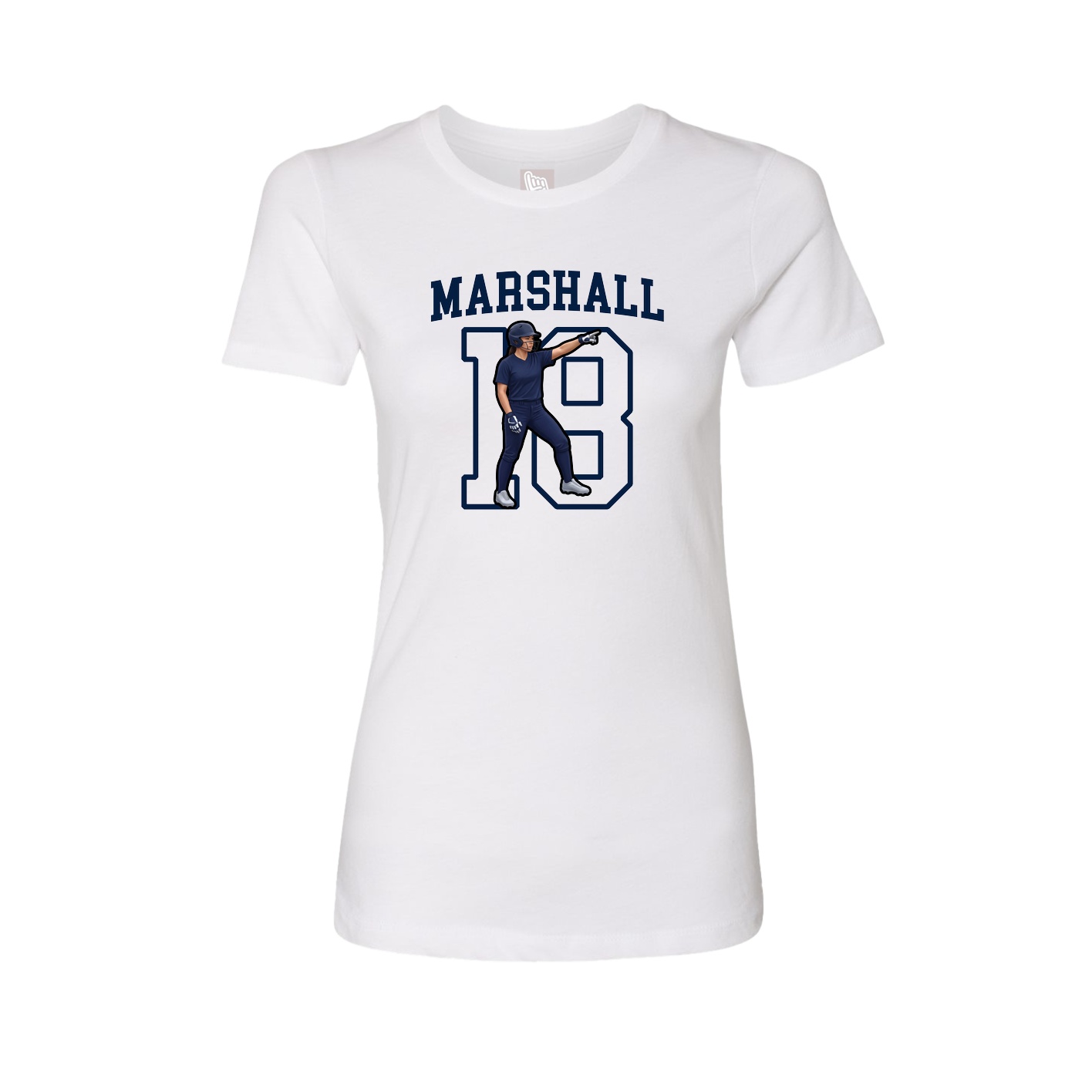 Fitted Women's Tee — Shirsey in White