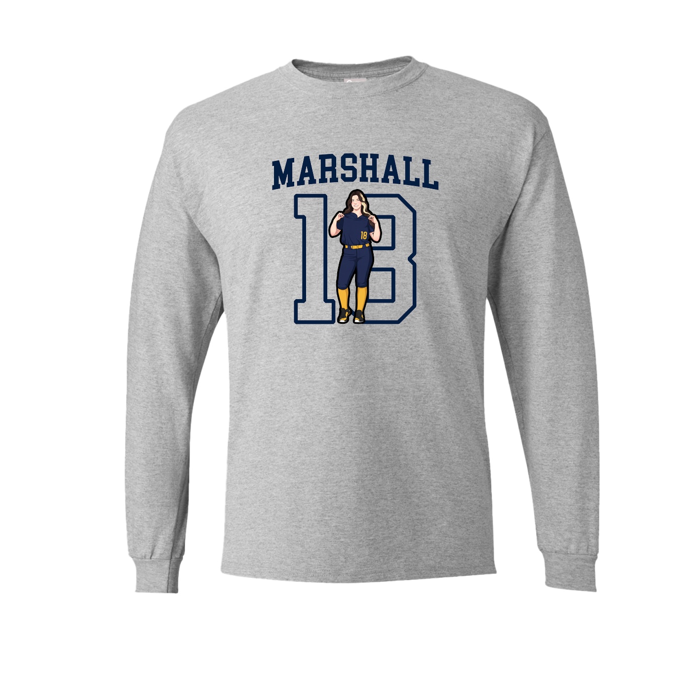 NIL Club Long Sleeve Tee