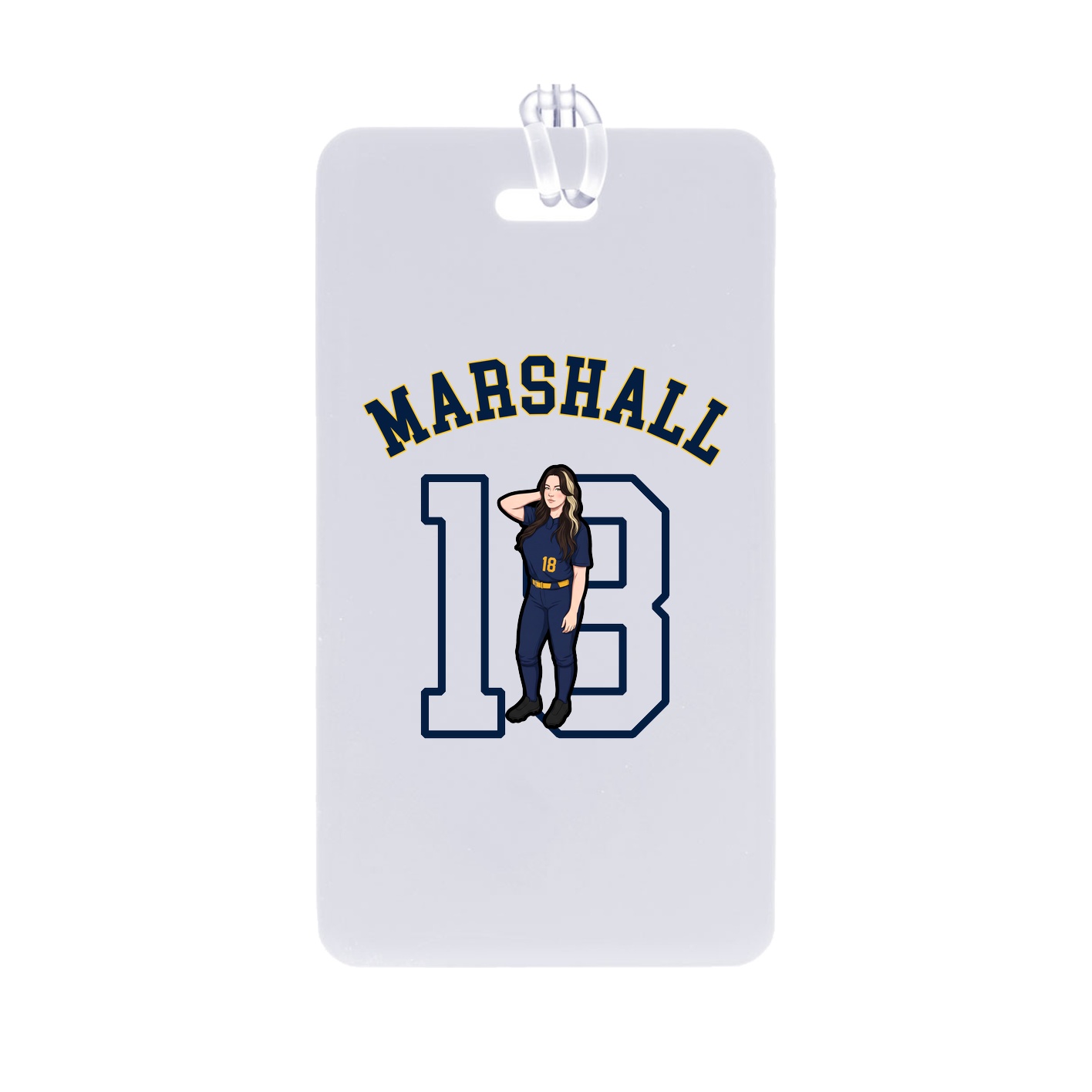 Bag Tag — Shirsey Arch in Classic
