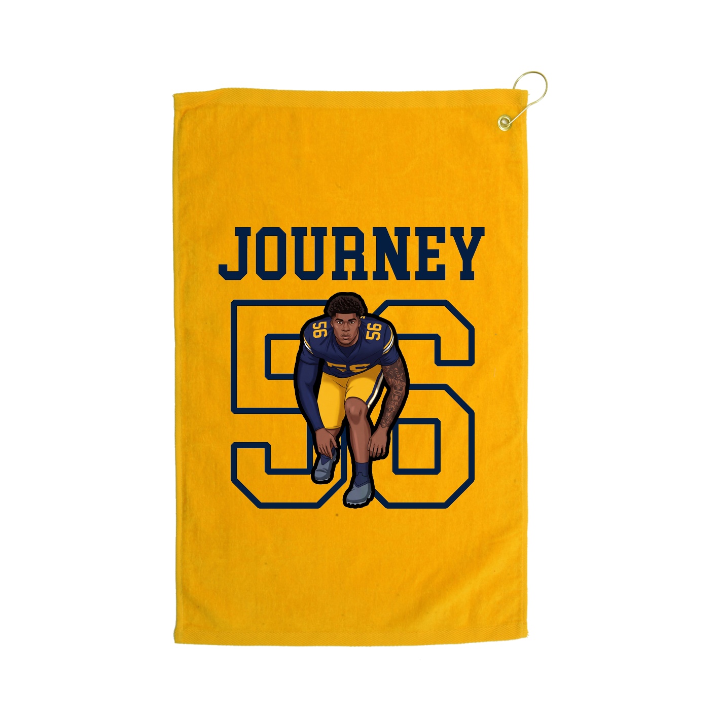 Golf Towel — Shirsey in Gold