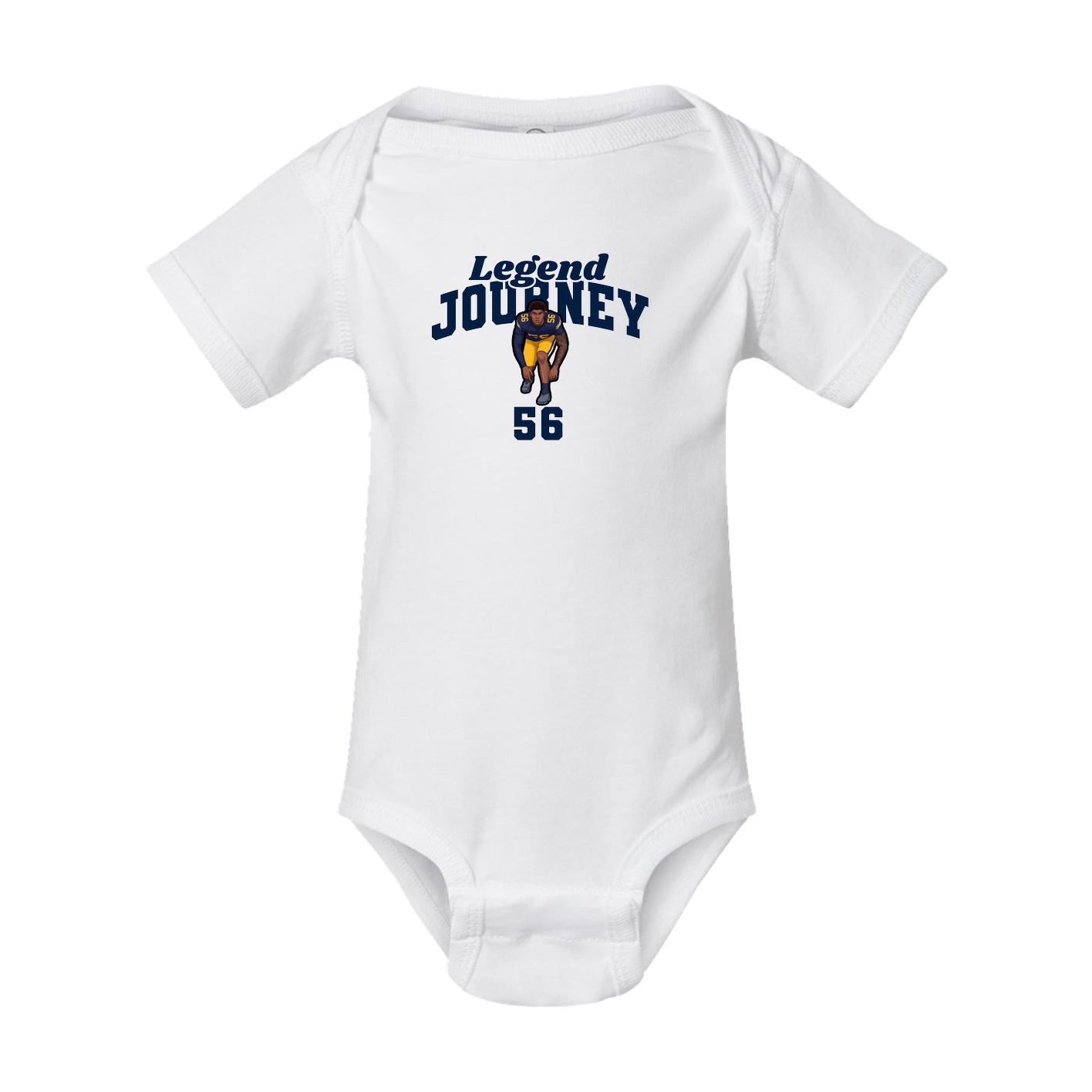 Baby Onesie — Signature Arch in White