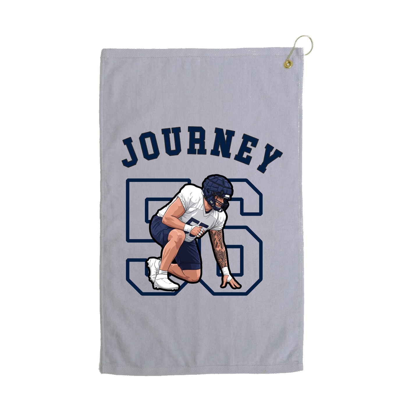 Golf Towel — Shirsey Arch in Grey