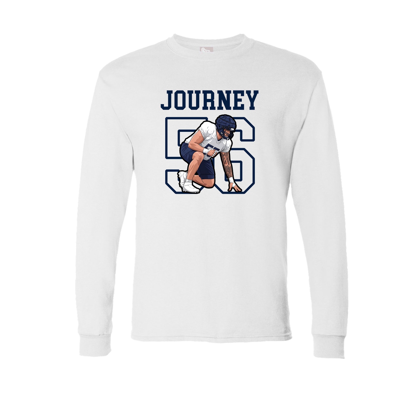 Long Sleeve Tee — Shirsey in White