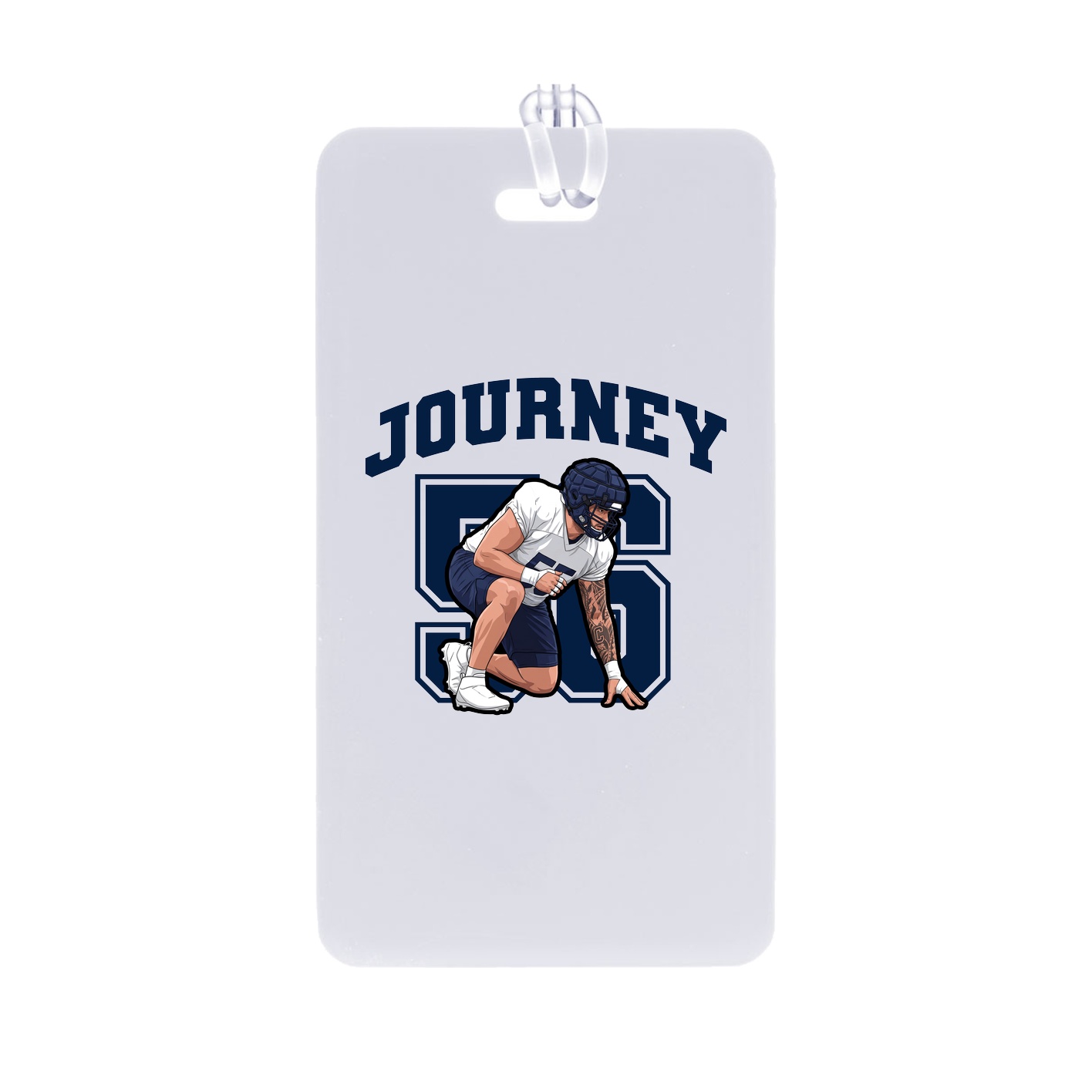 Bag Tag — Number in Classic