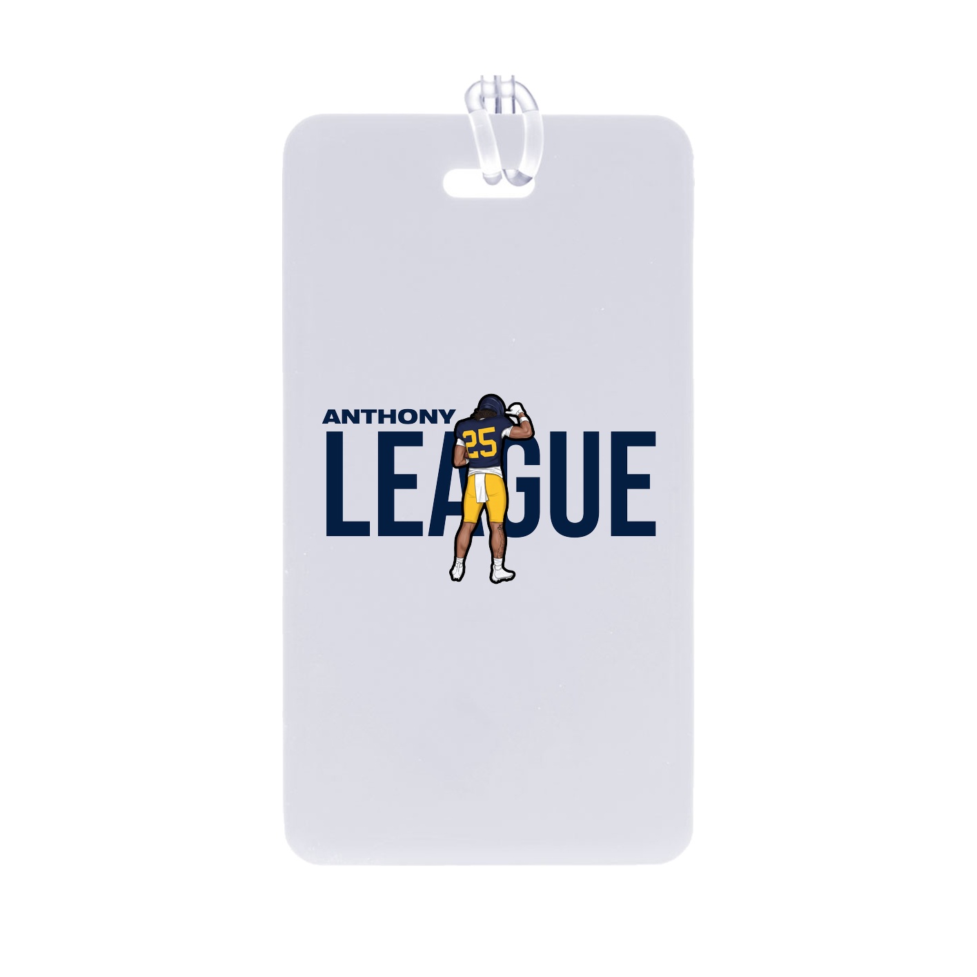 Bag Tag — Player Name in Classic