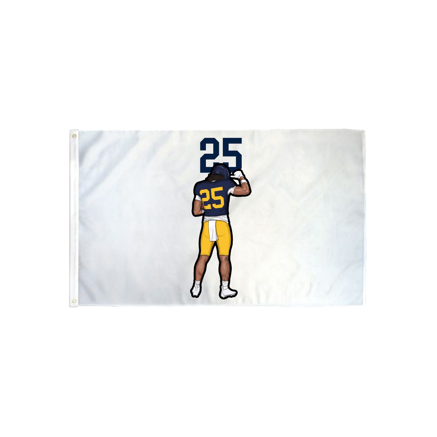 3x5 Flag — Number Top in Classic