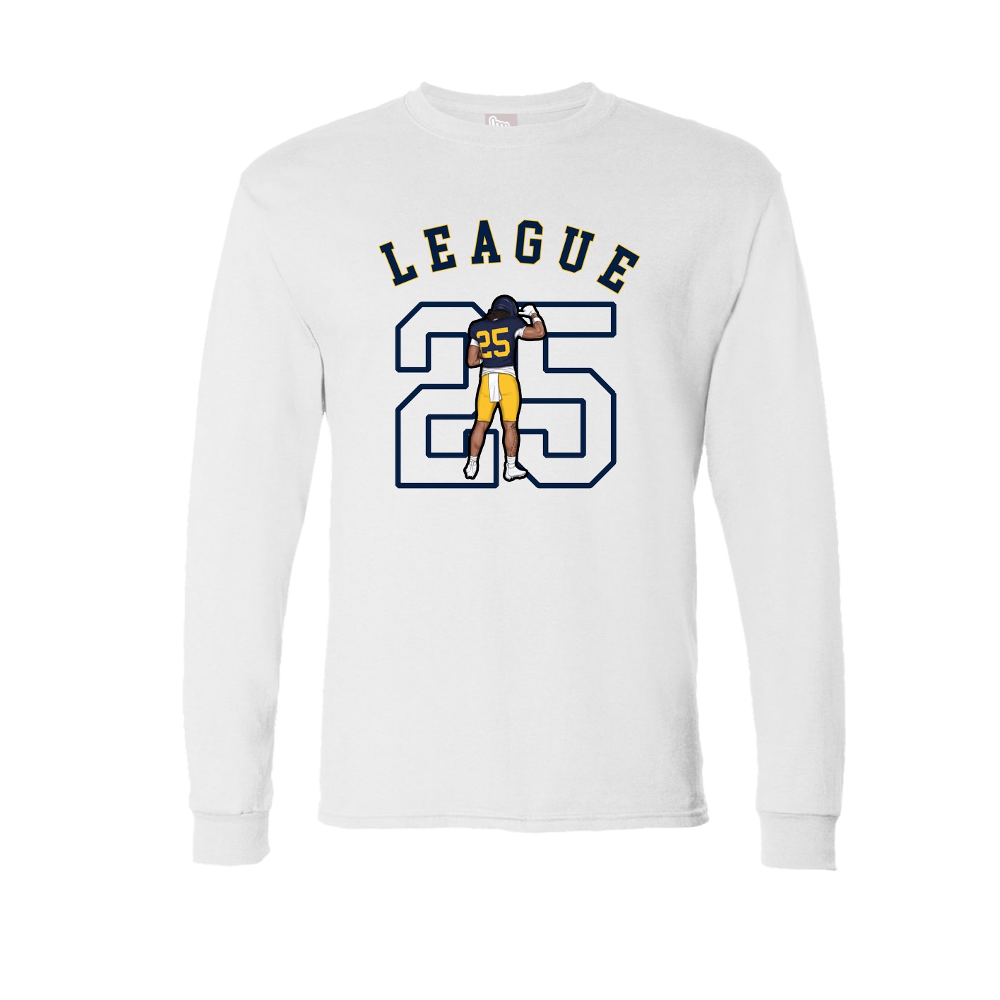 Long Sleeve Tee — Shirsey Arch in White