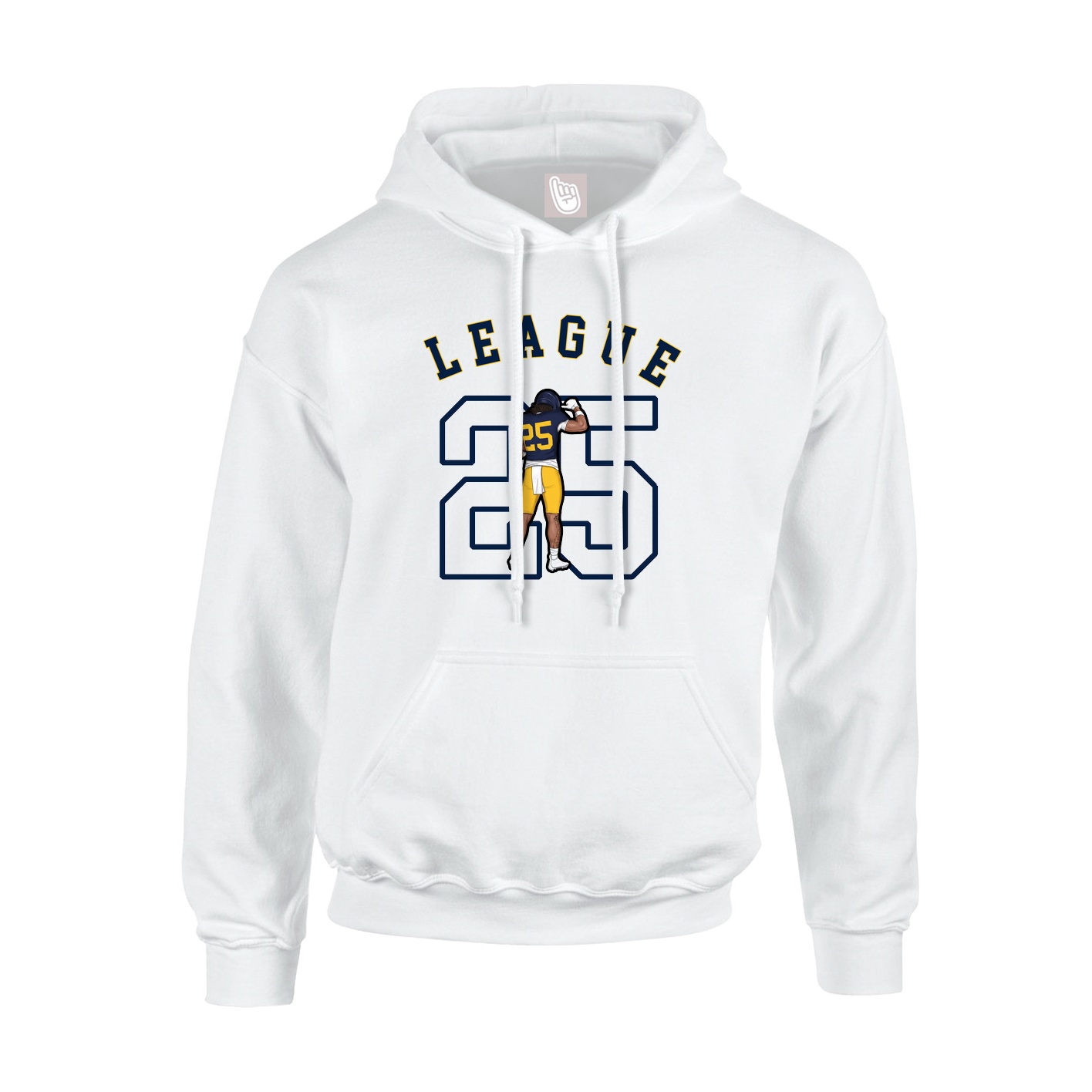 Hoodie — Shirsey Arch in White