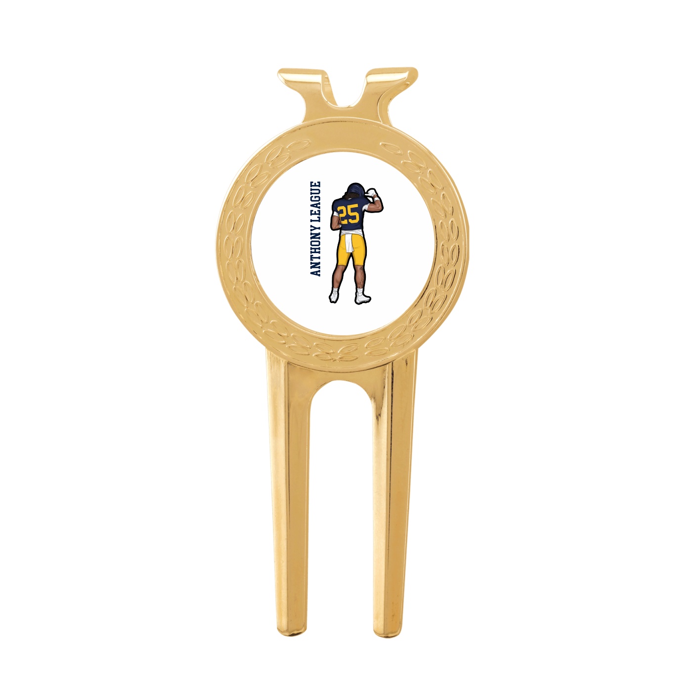 Divot Tool with Ball Marker — Name Vertical in Classic
