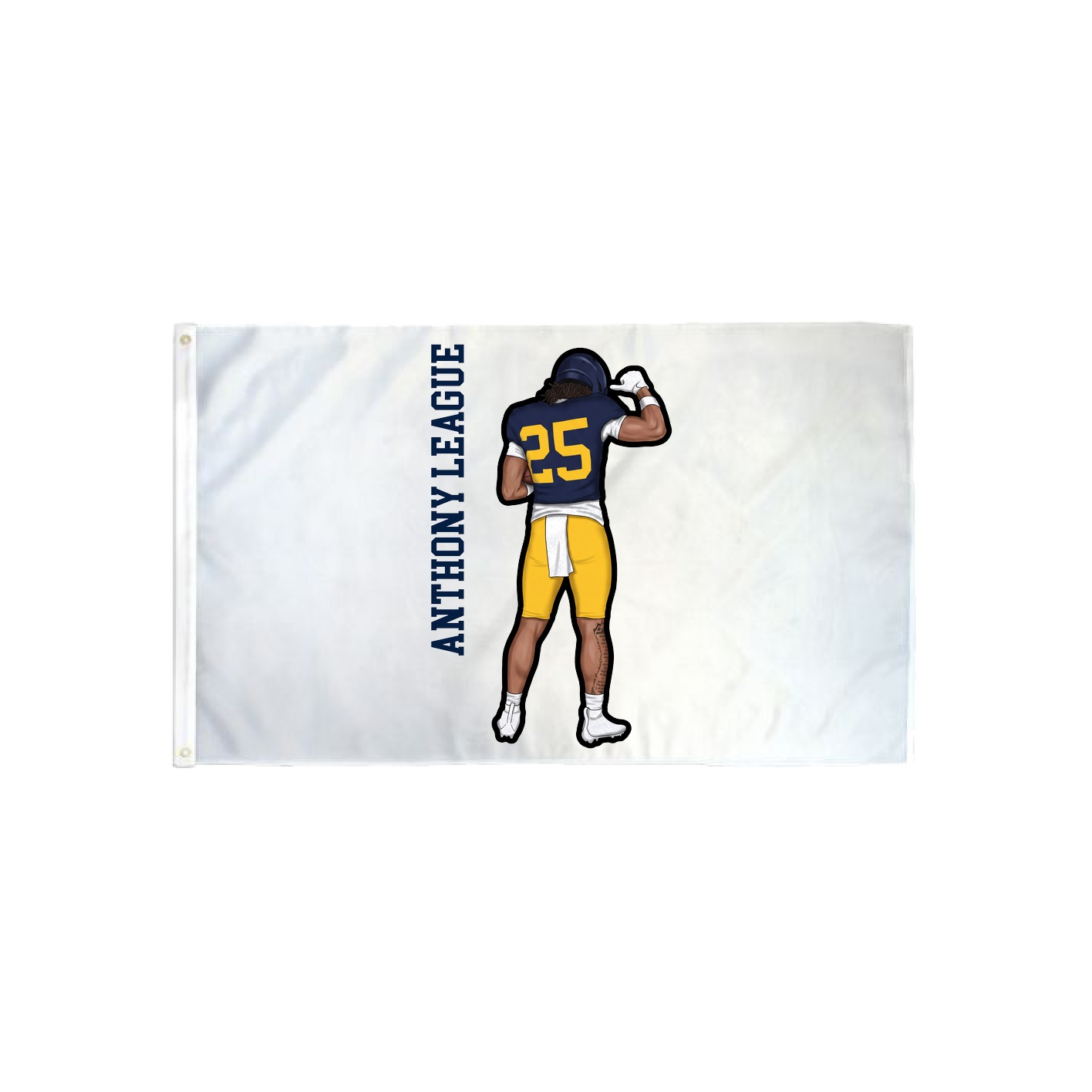 3x5 Flag — Name Vertical in Classic