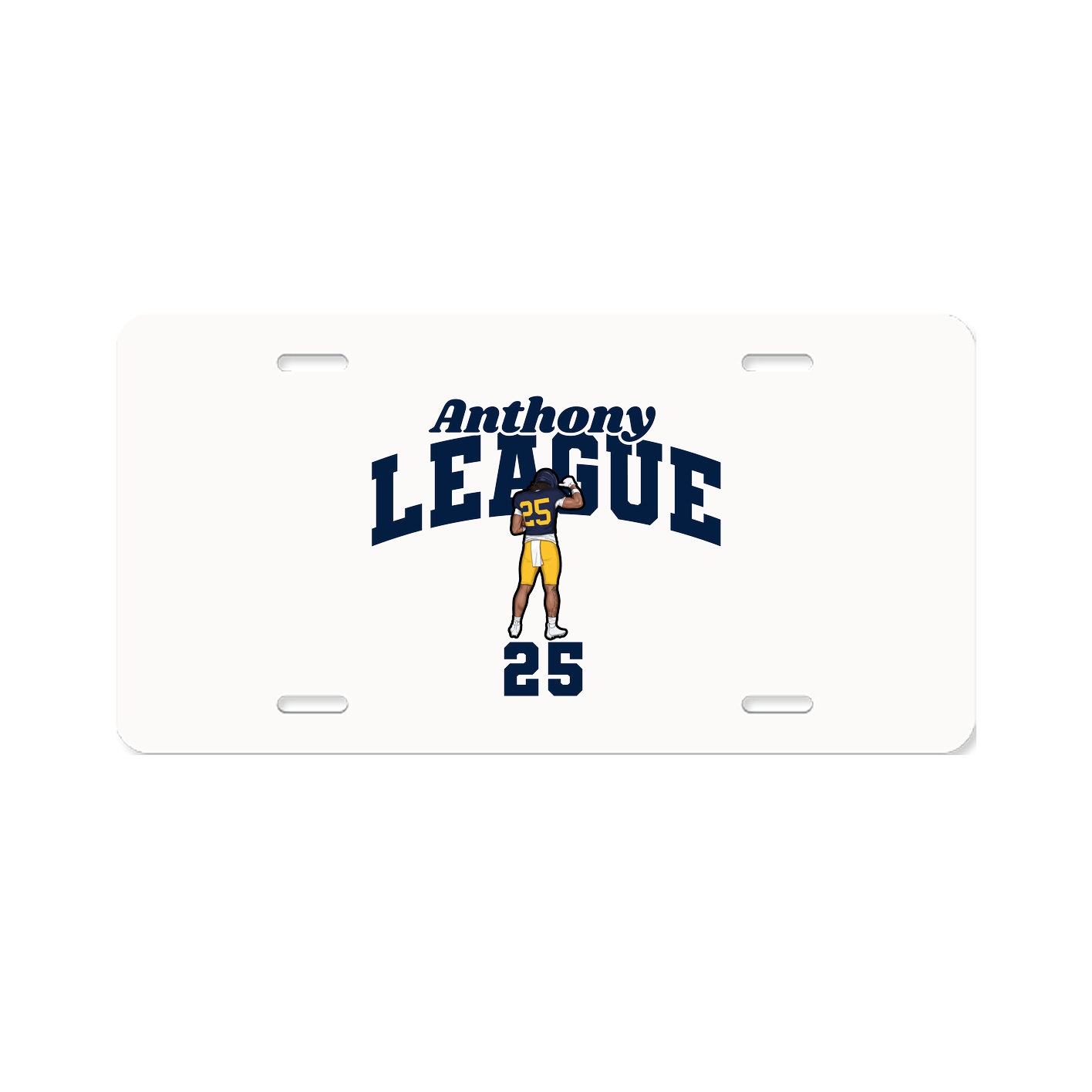 License Plate — Signature Arch in Classic