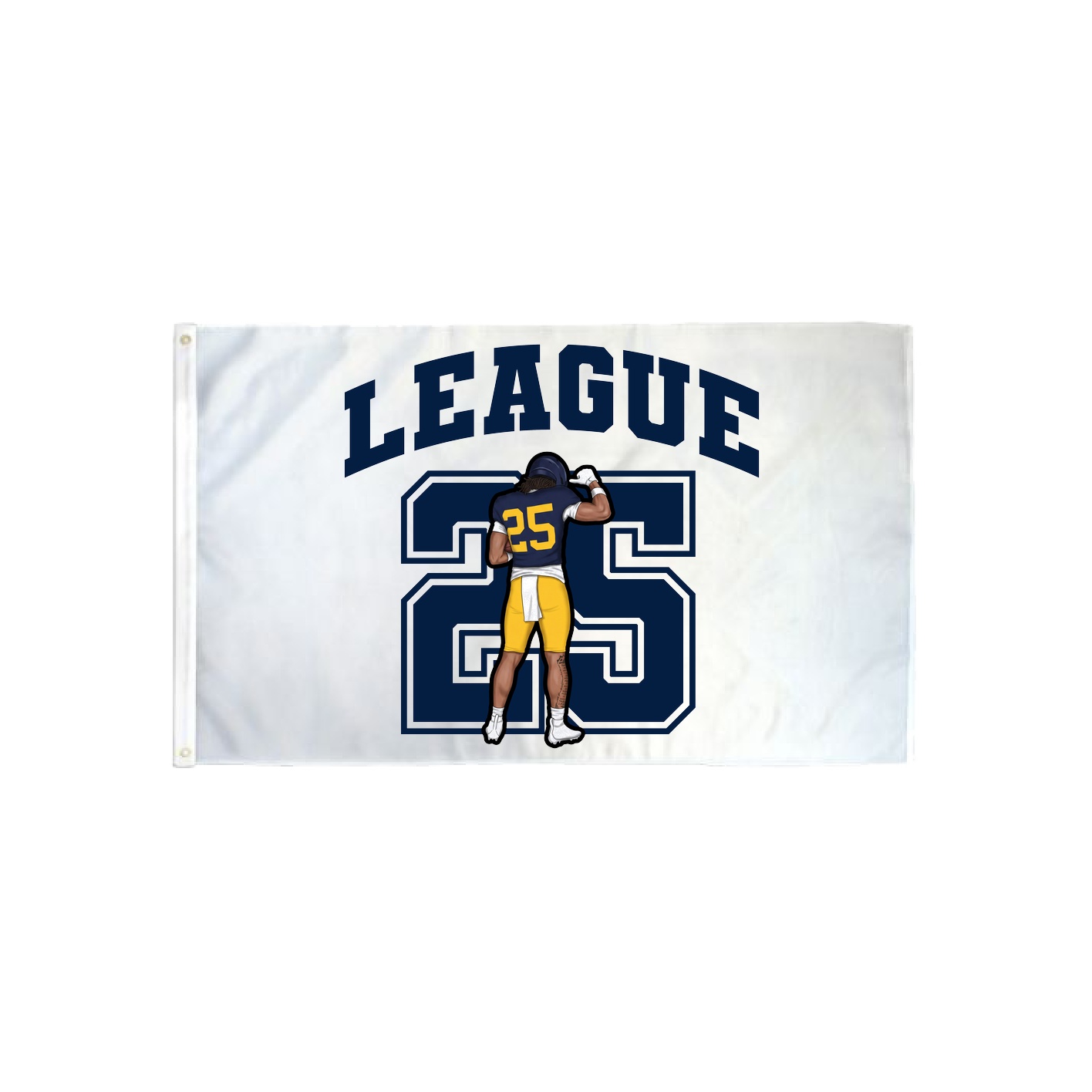 3x5 Flag — Number in Classic